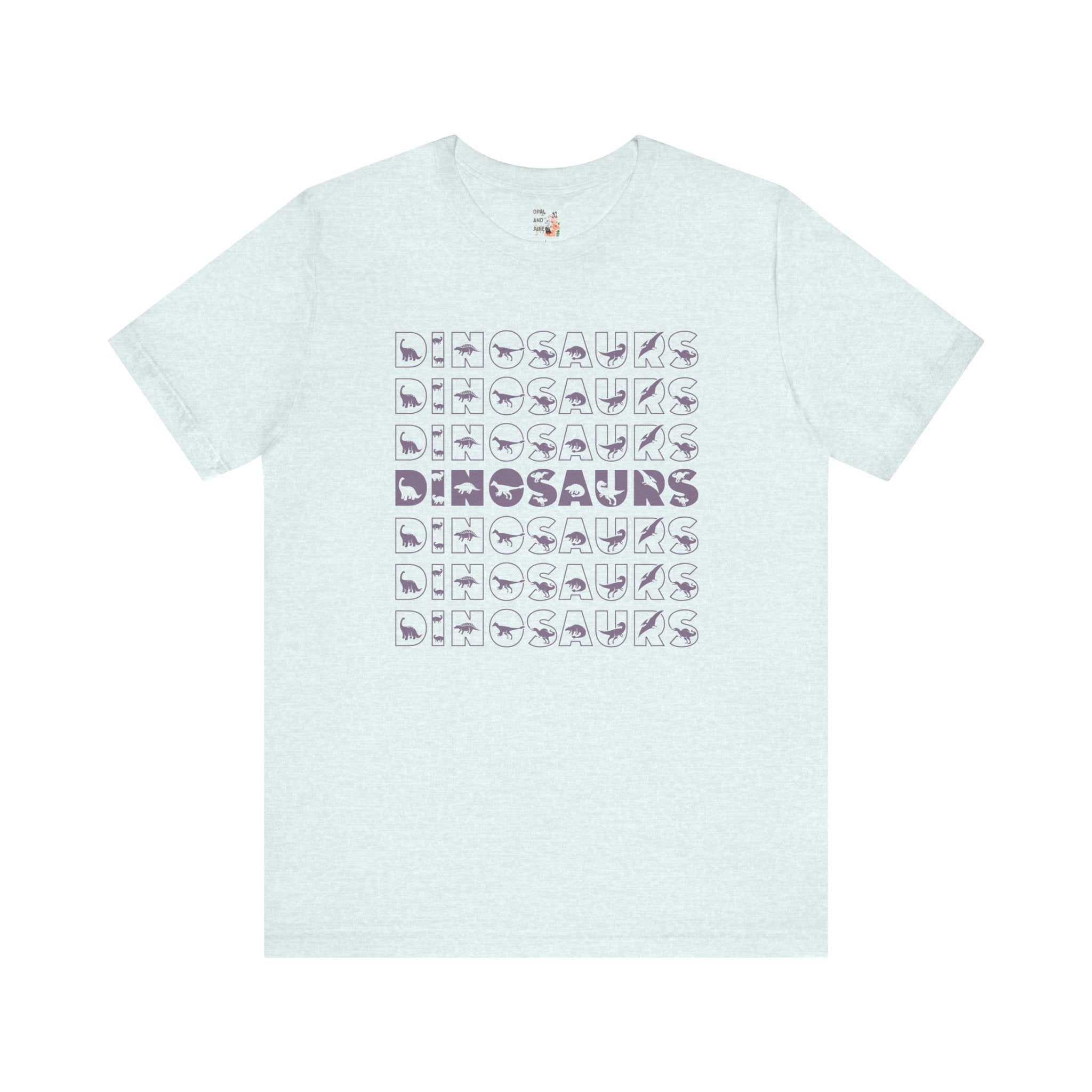 Dinosaur Tee for Science Teacher - Opal and June