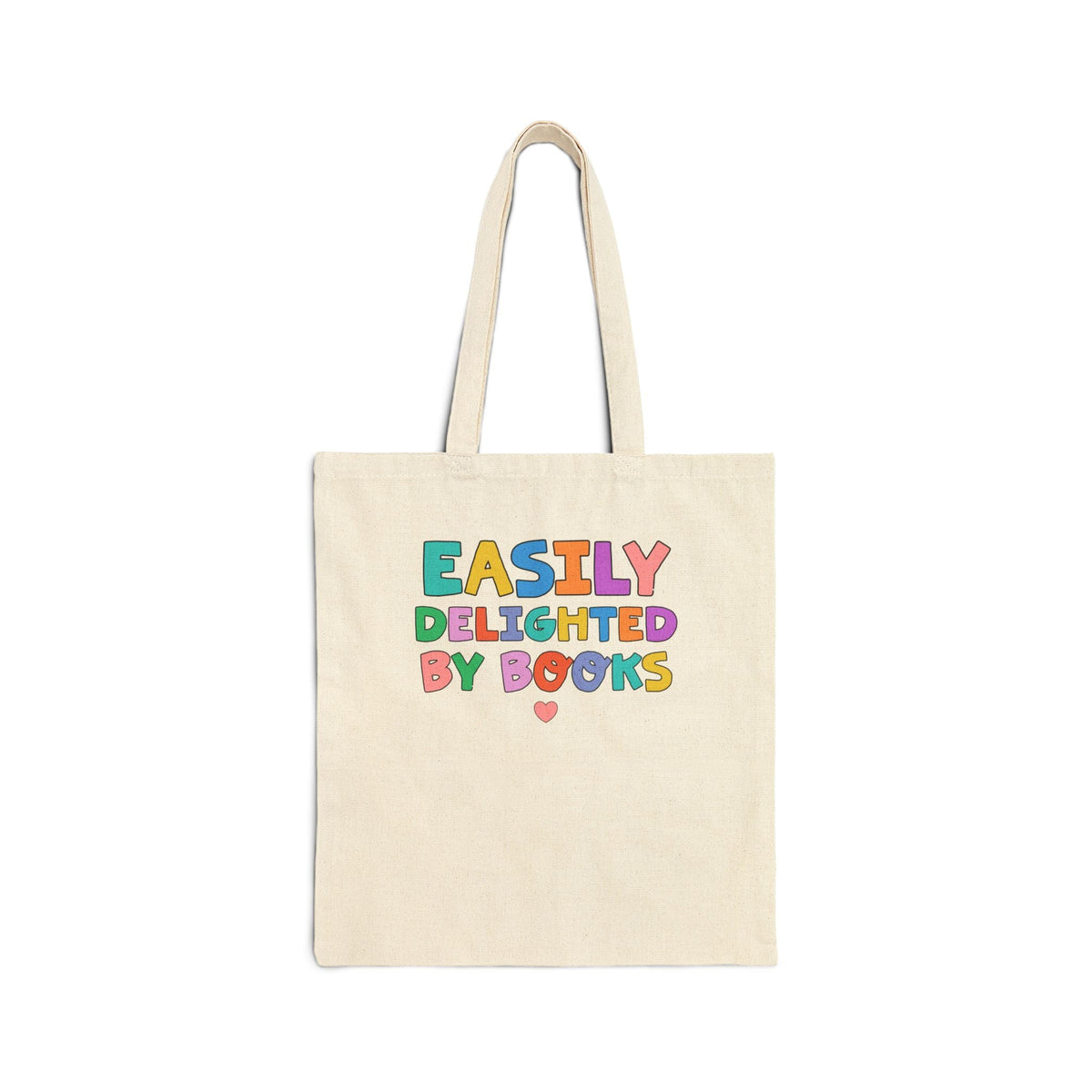 Easily Delighted by Books Tote Bag - Opal and June