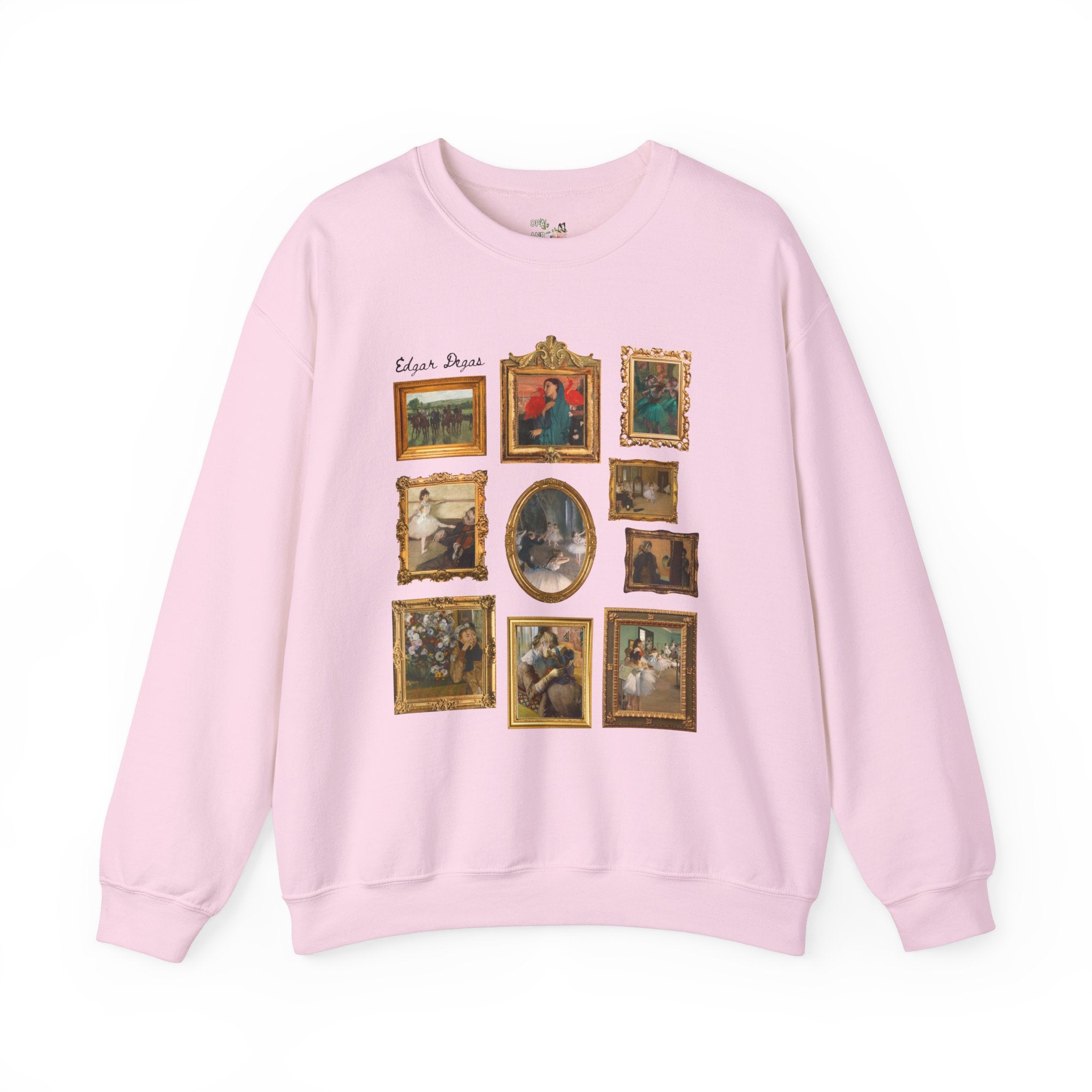 Edgar Degas Art History Sweatshirt: 19th Century French Impressionist Humanities Major Gift, Ballerina Dancer or Historian, Famous Paintings - Opal and June