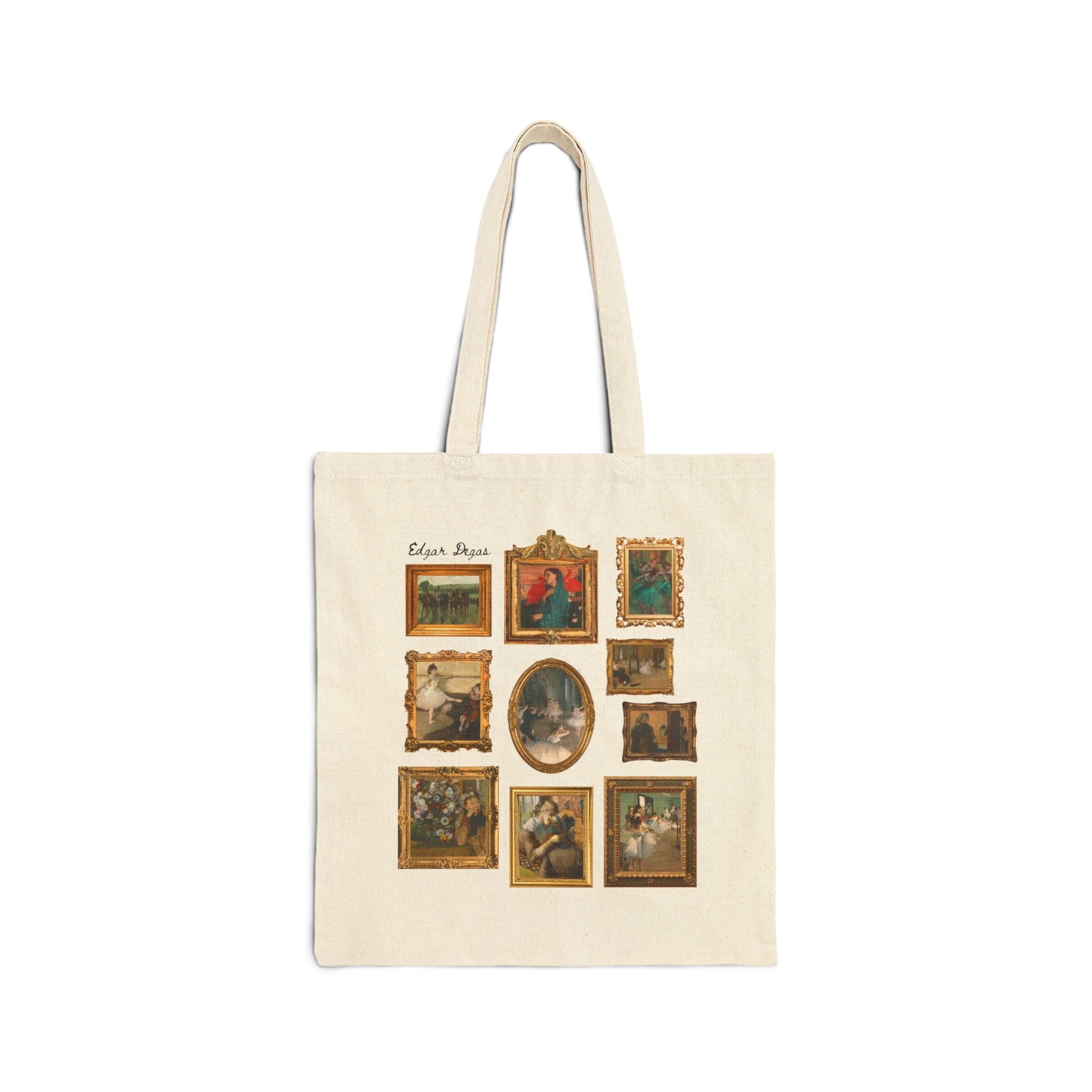 Edgar Degas Art History Tote Bag: 19th Century French Impressionist Humanities Major Gift, Ballerina Dancer or Historian, Famous Paintings - Opal and June