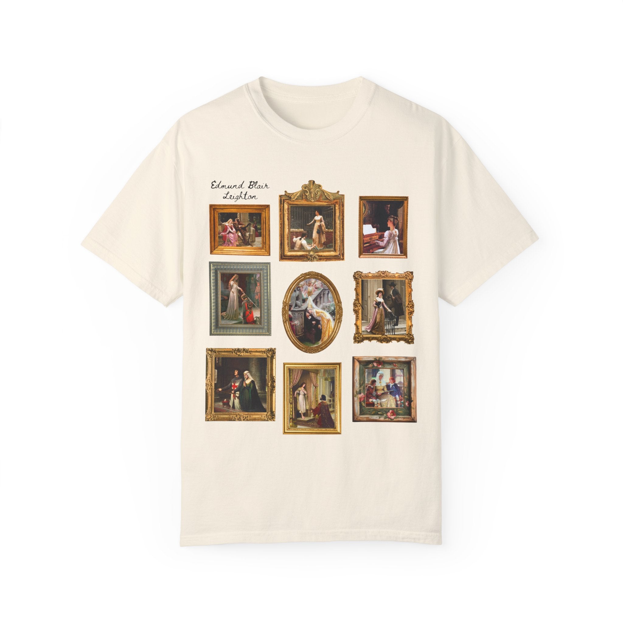 Edmund Blair Leighton Famous Paintings Shirt: 19th Century Art History, Pre - Raphaelite Art Movement, European History Humanities Major Gift - Opal and June