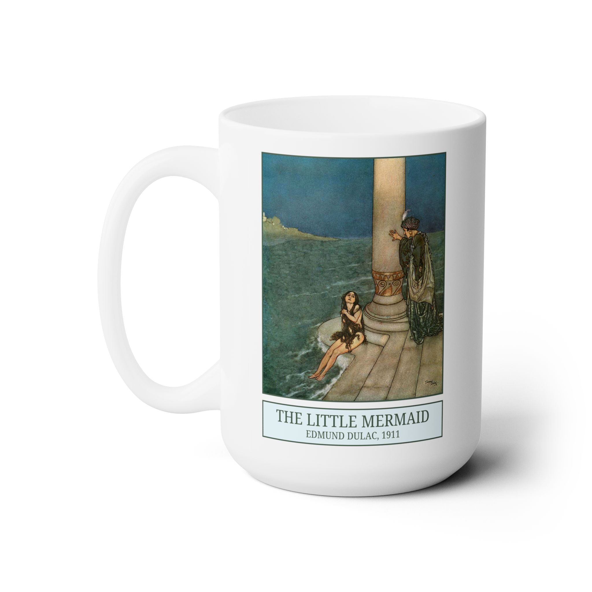Edmund Dulac The Little Mermaid Coffee Mug - Opal and June