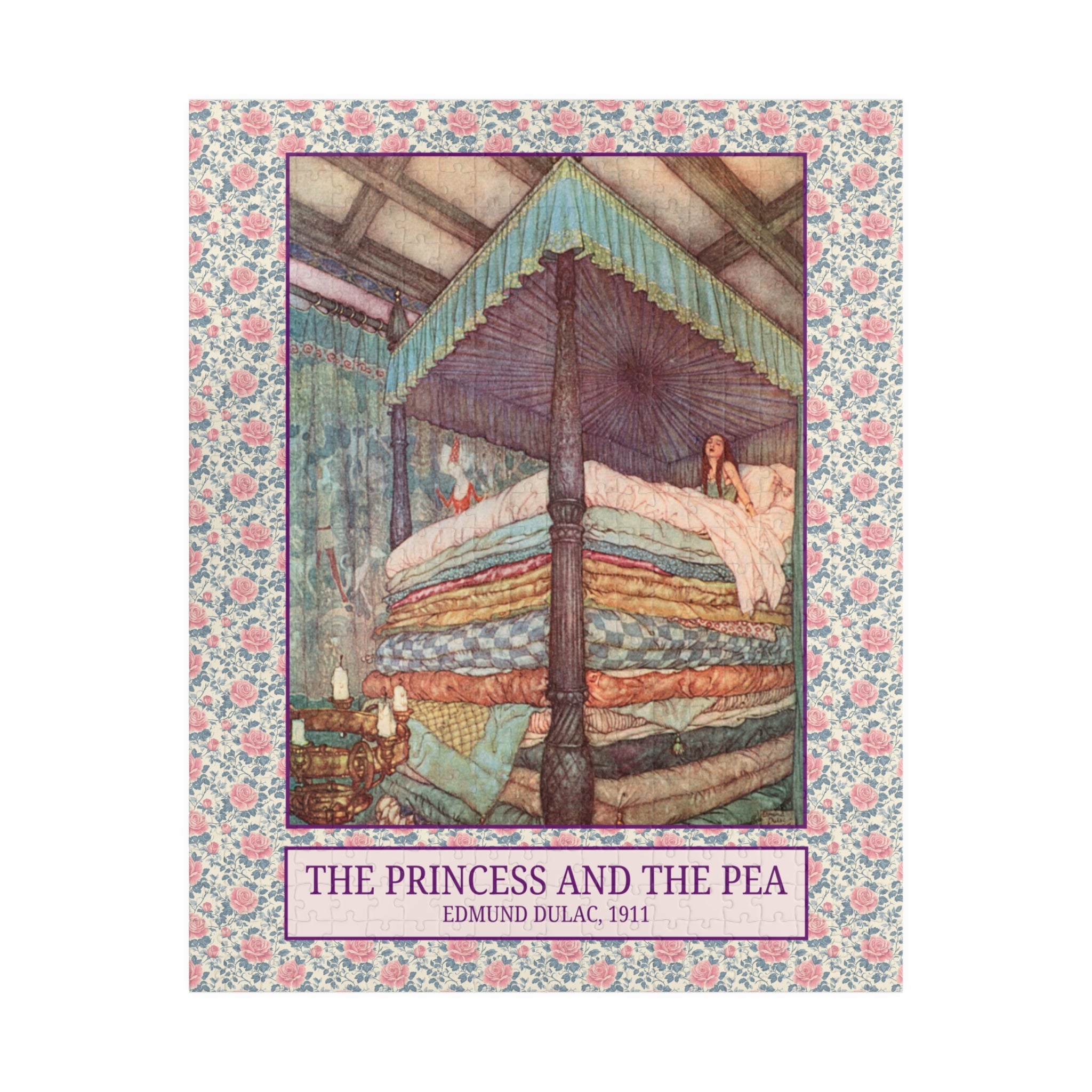 Edmund Dulac The Princess and the Pea - Opal and June