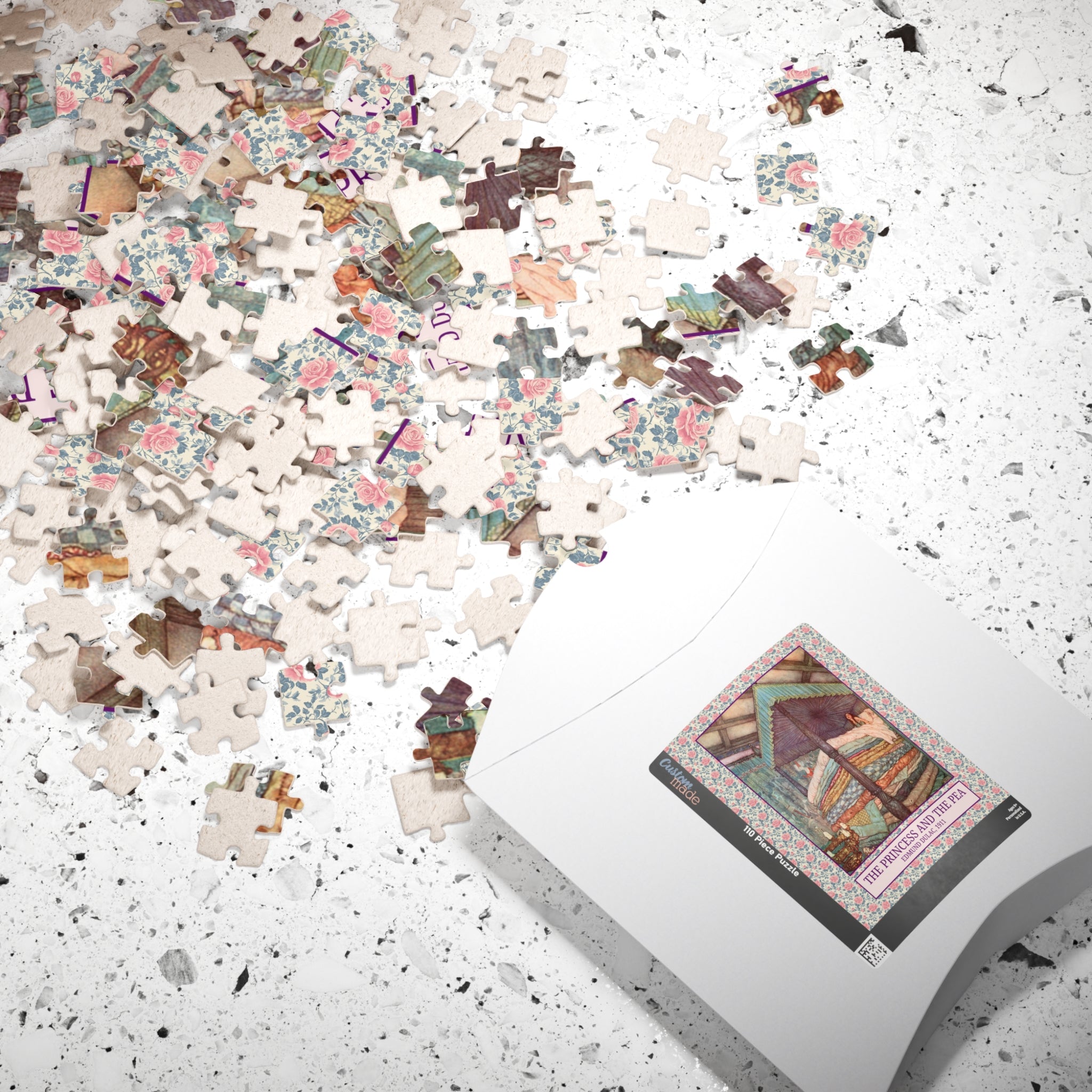 Edmund Dulac The Princess and the Pea - Opal and June