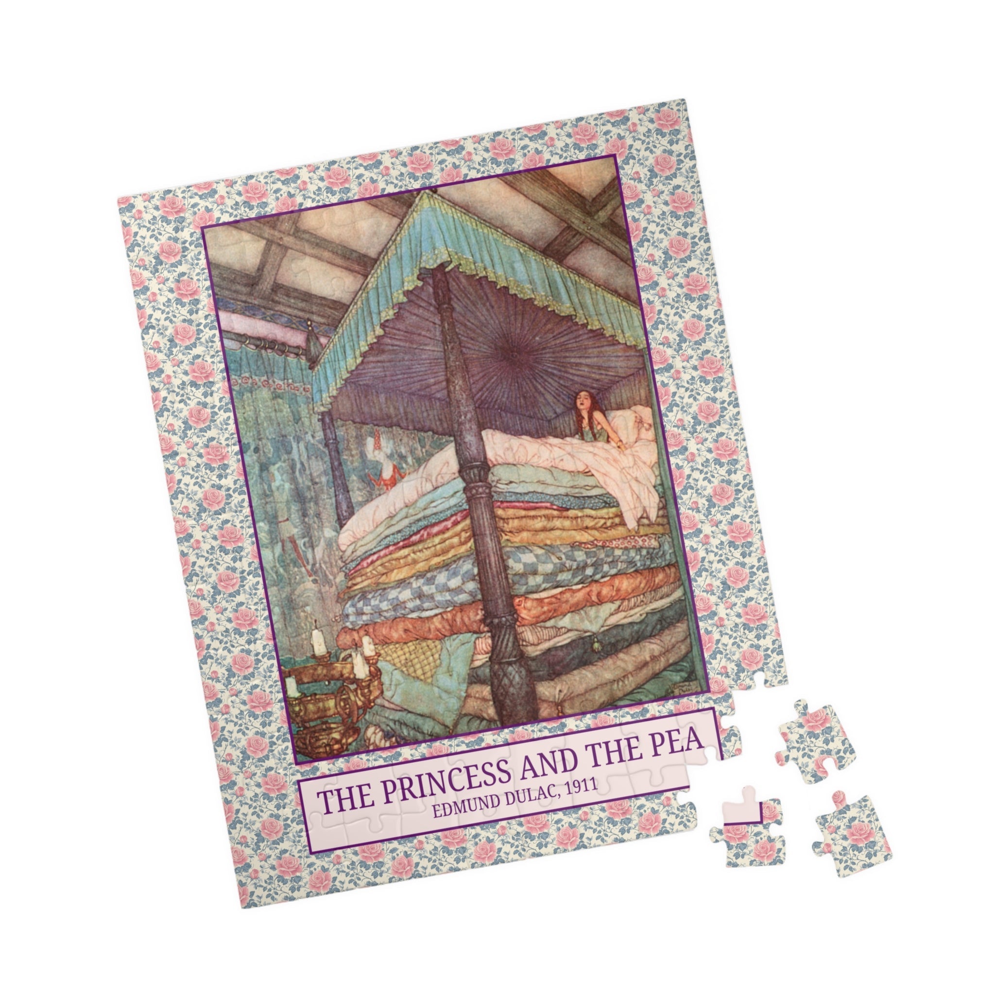 Edmund Dulac The Princess and the Pea - Opal and June