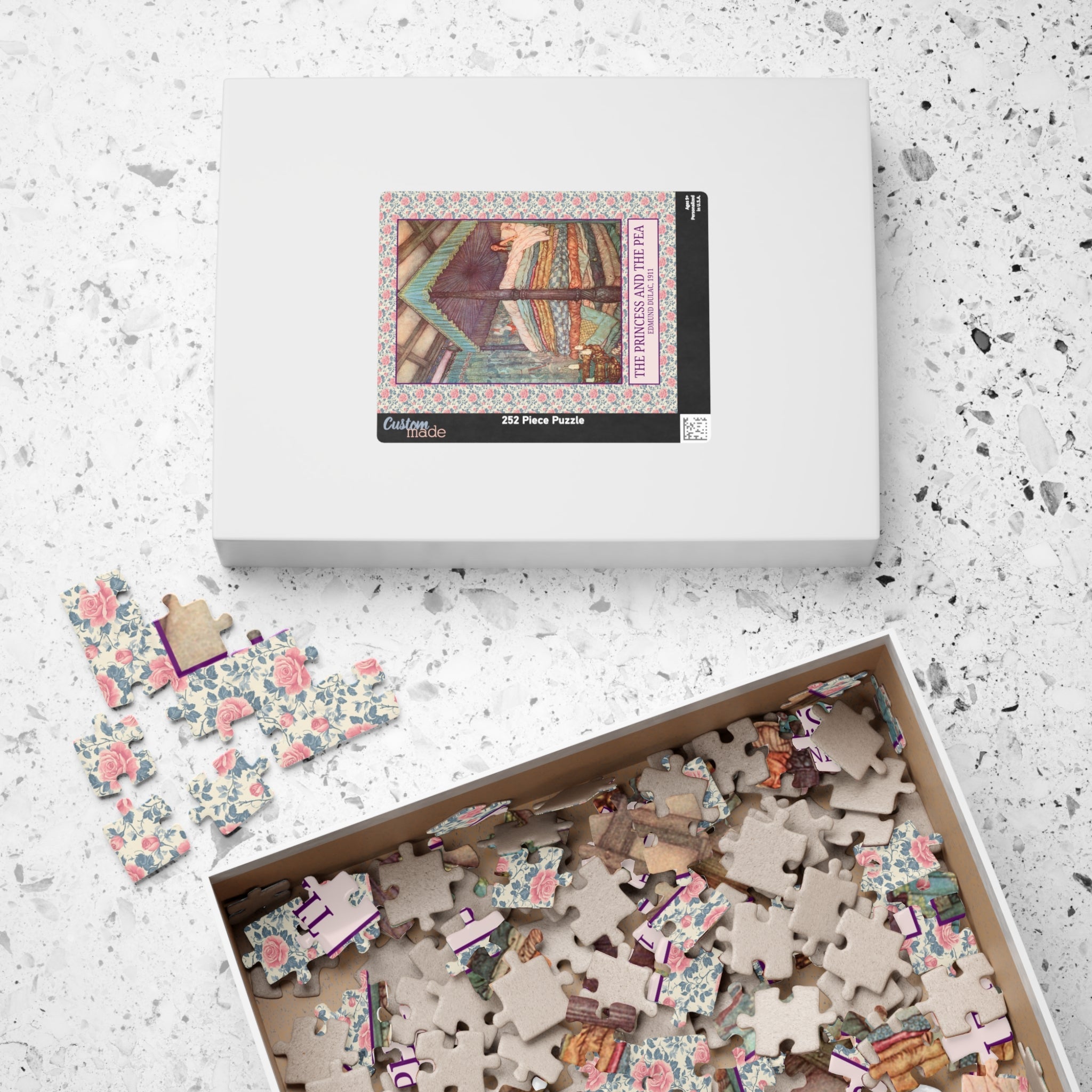 Edmund Dulac The Princess and the Pea - Opal and June