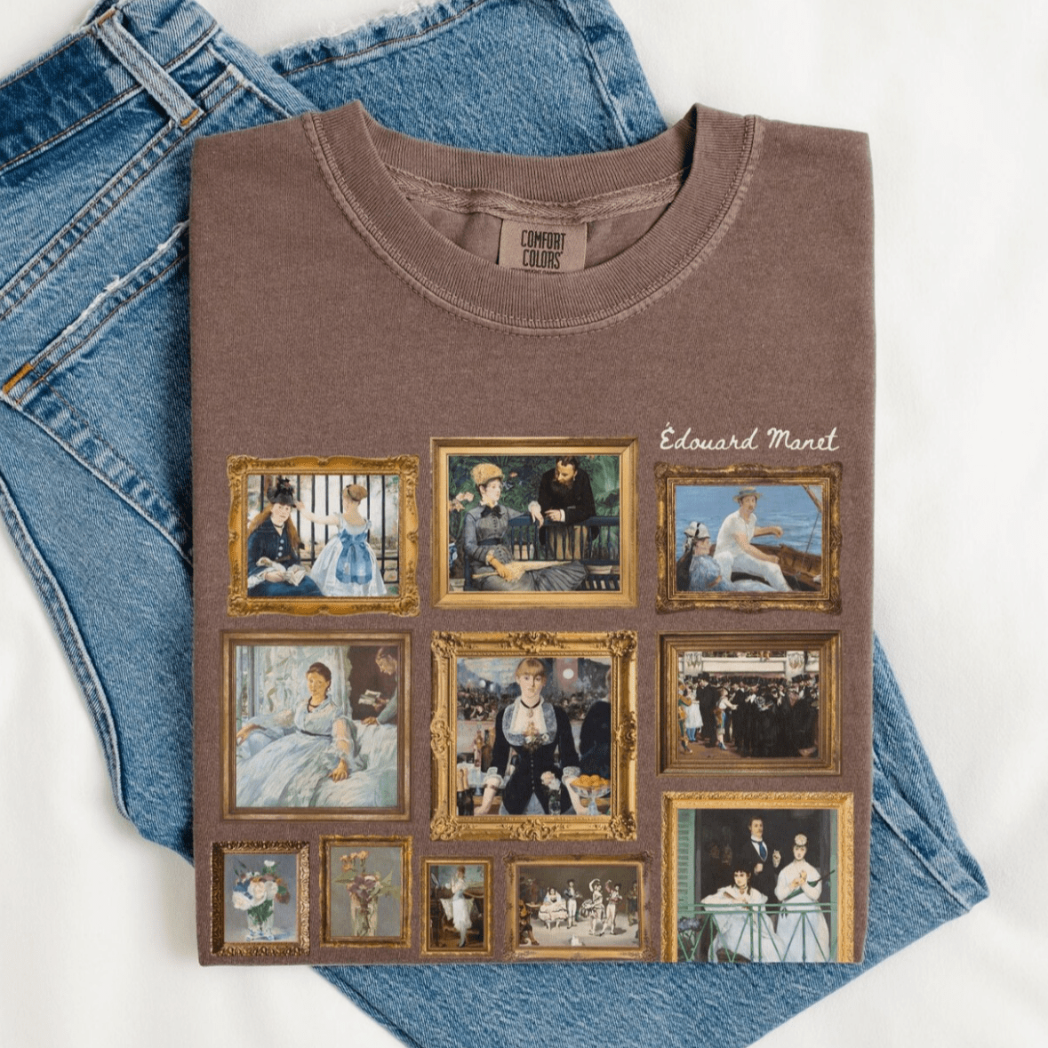 Edouard Manet Art History T-Shirt - Opal and June
