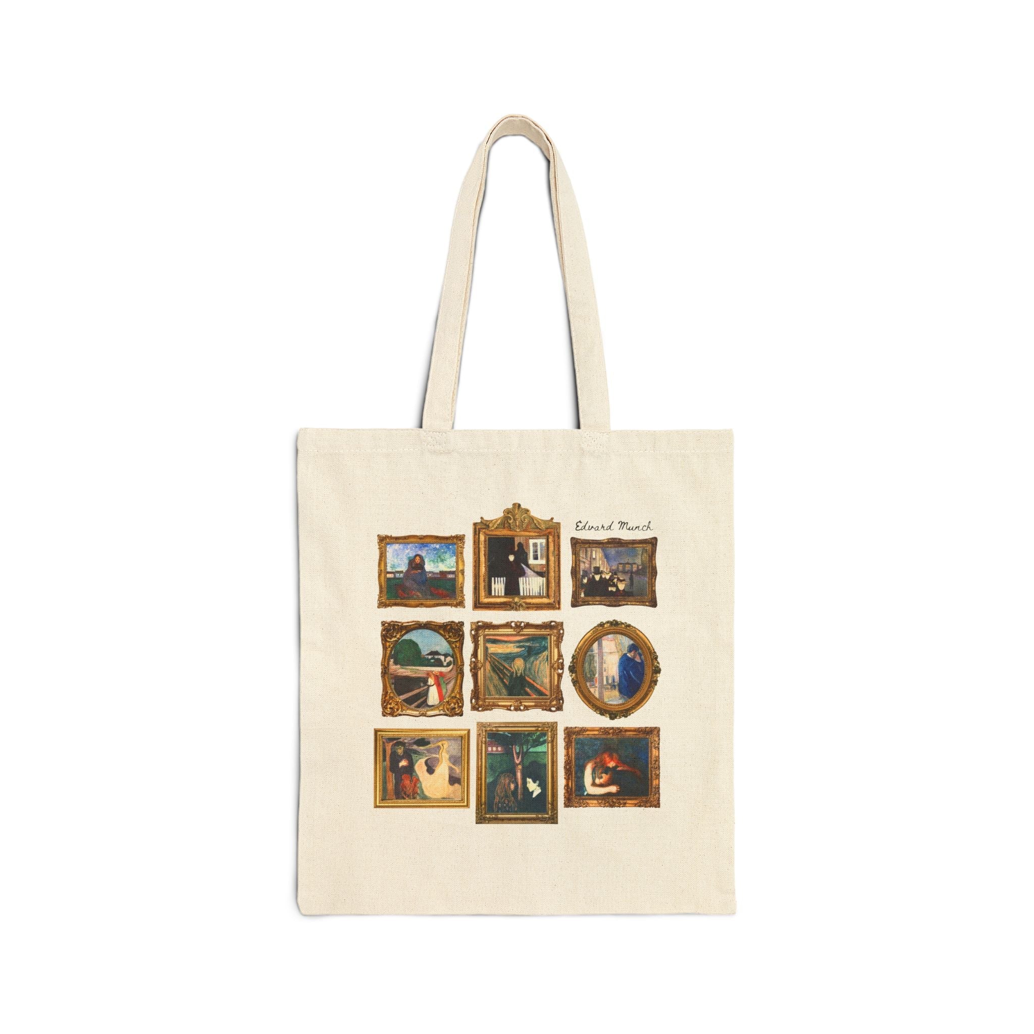 Edvard Munch Art History Teacher Tote Bag, Gothic Expressionism Paintings, Famous Paintings, 19th Century Art, Symbolism Art History Gift - Opal and June