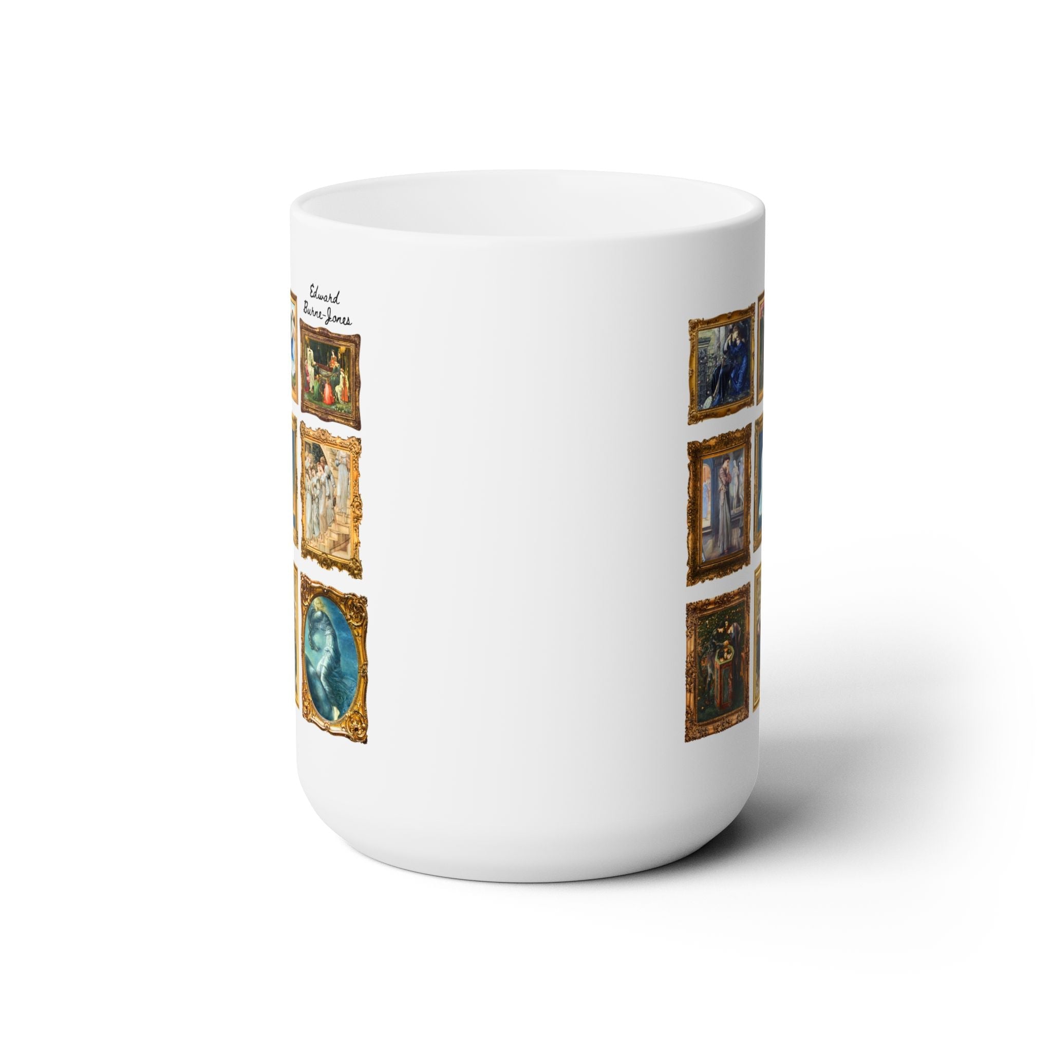 Edward Burne - Jones Art History Coffee Mug: Pre - Raphaelite Art Movement, Arts and Crafts Movement, Famous Paintings, The Beguiling of Merlin - Opal and June