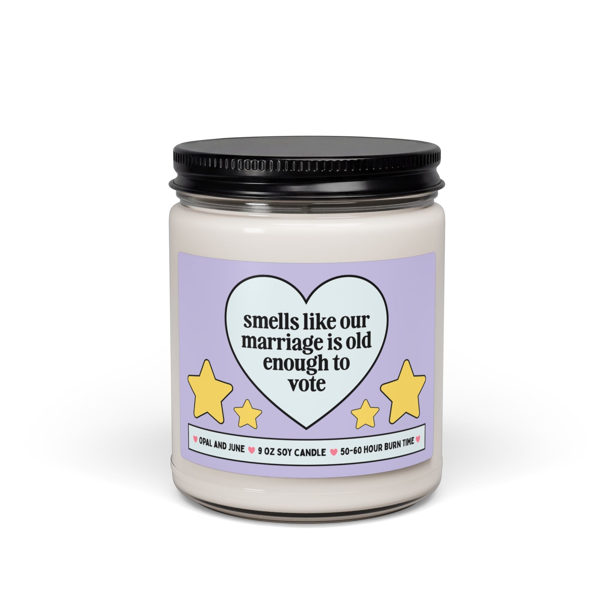 Eighteenth Anniversary Gift for Spouse: Smells Like Our Marriage is Old Enough to Vote, Silly 18th Anniversary Gift from Husband or Wife - Opal and June