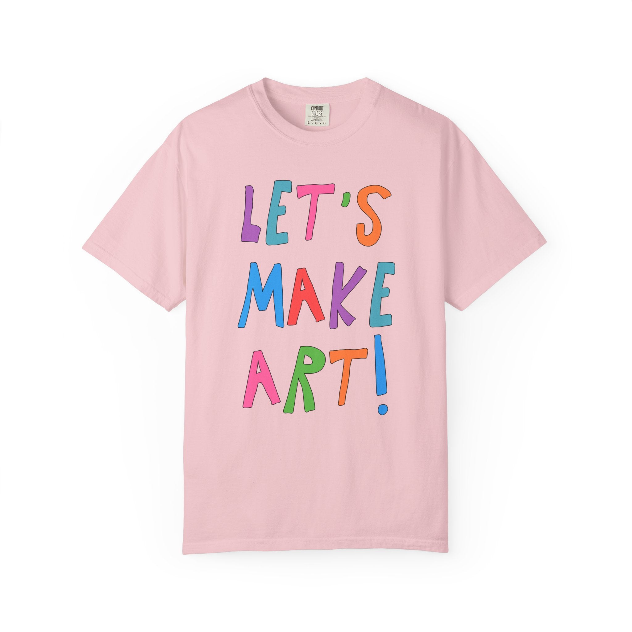 Elementary Art Teacher Tee: Let's Make Art! - Opal and June