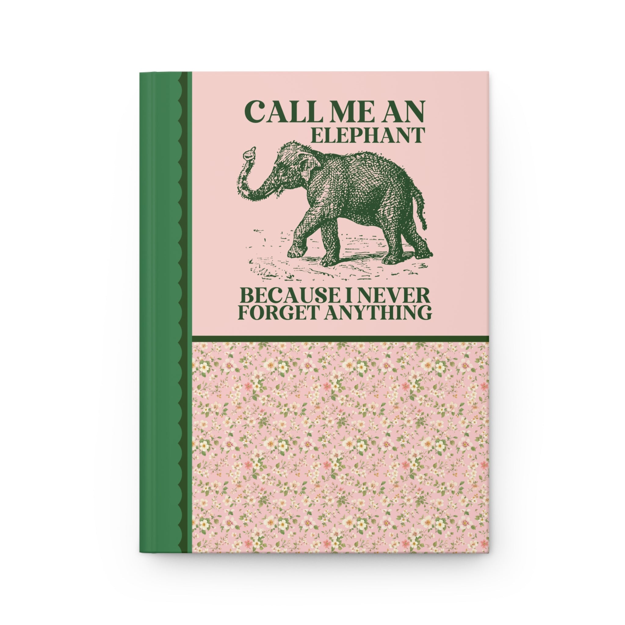 Elephant Animal Lover Notebook - Opal and June