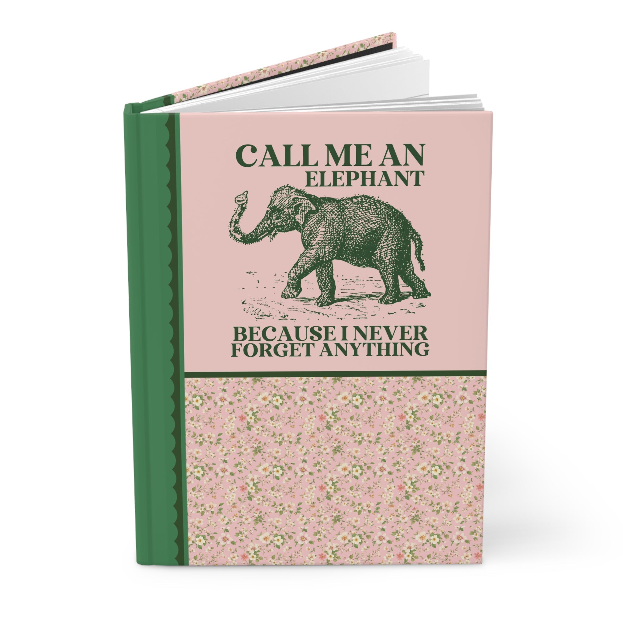 Elephant Animal Lover Notebook - Opal and June
