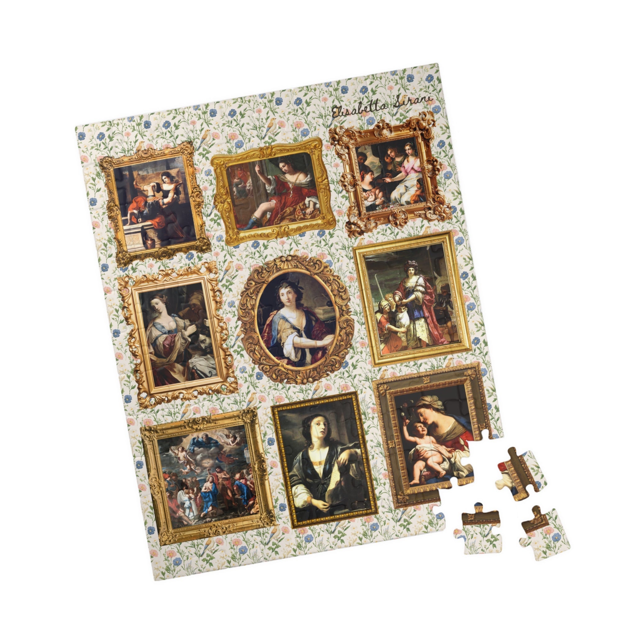 Elisabetta Sirana Italian Art History Puzzle - Opal and June