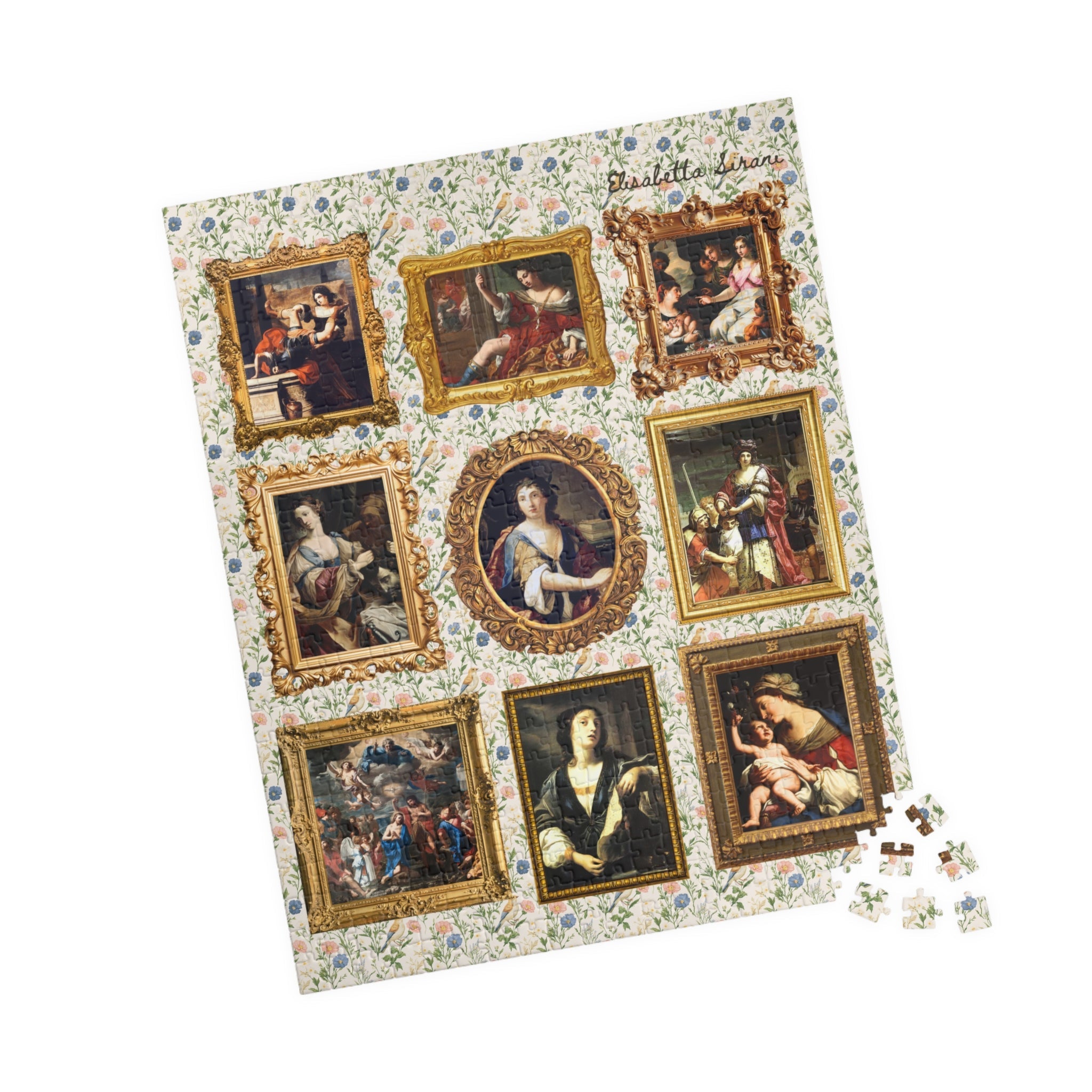 Elisabetta Sirana Italian Art History Puzzle - Opal and June