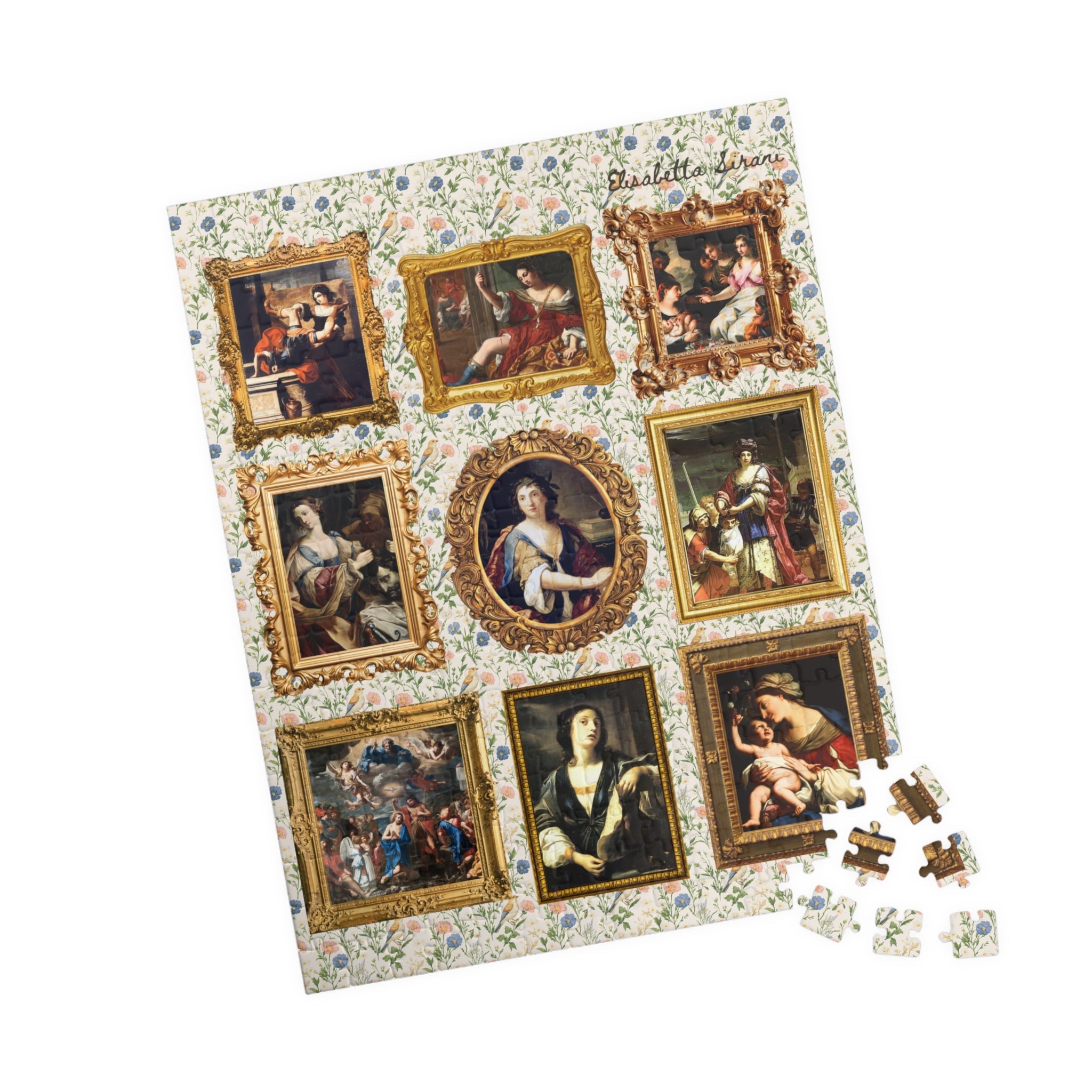 Elisabetta Sirana Italian Art History Puzzle - Opal and June