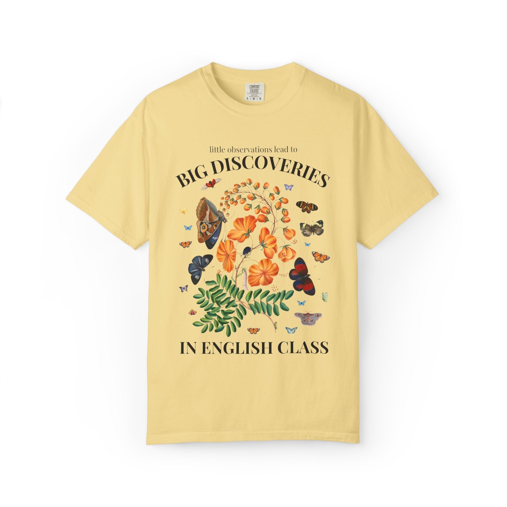 English Class: Little Observations Lead to Big Discoveries, Matching Teacher Team T-Shirt for Back to School - Opal and June
