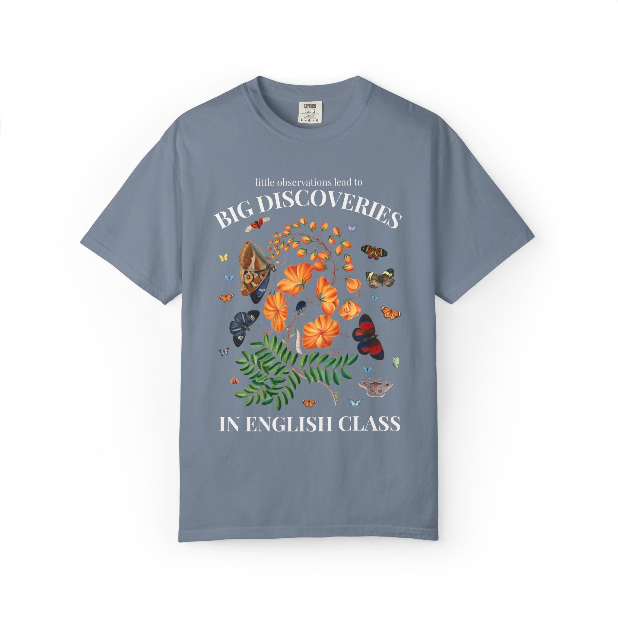 English Class: Little Observations Lead to Big Discoveries, Matching Teacher Team T-Shirt for Back to School - Opal and June