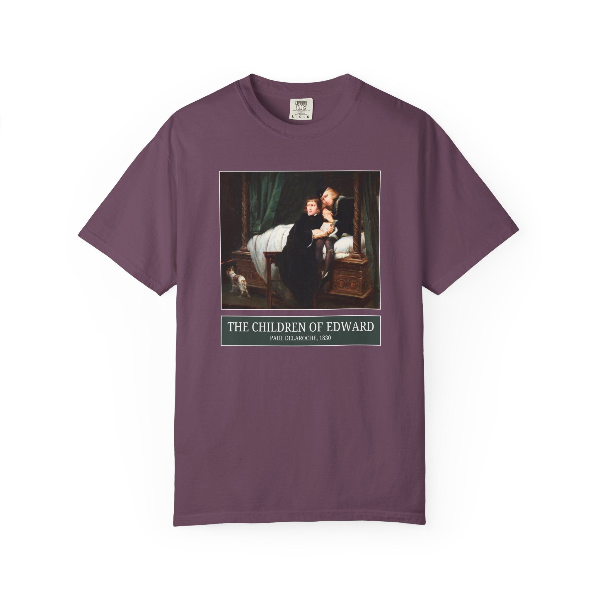 English History T-Shirt: The Children of Edward by Paul Delaroche - Opal and June