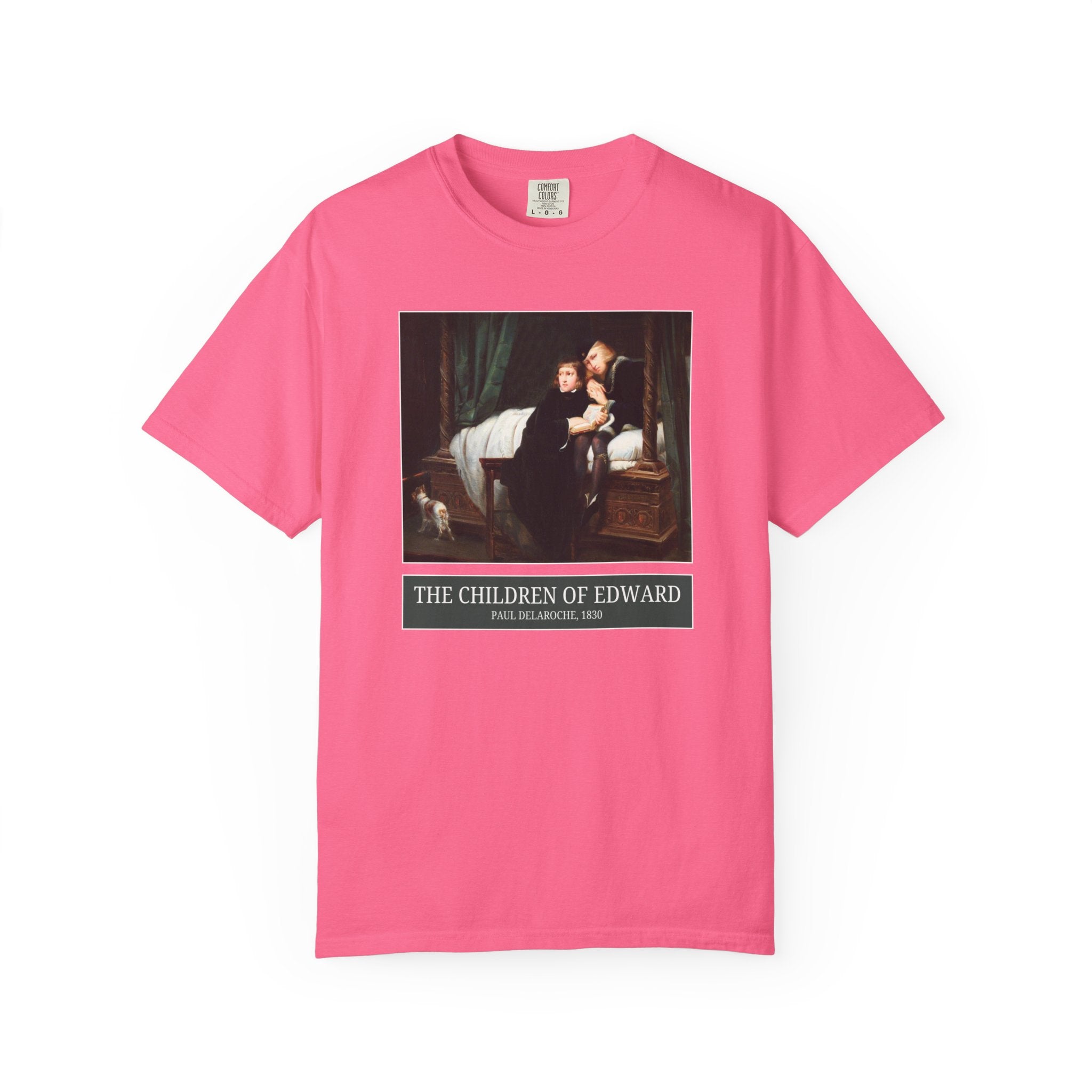 English History T-Shirt: The Children of Edward by Paul Delaroche - Opal and June