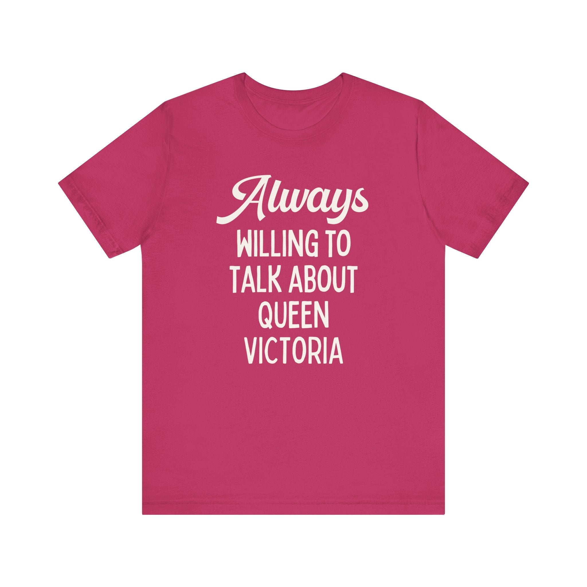 English History Teacher Tee Shirt for Historian Who Loves Queen Victoria, Cute 19th Century English History Shirt for History Major Student - Opal and June