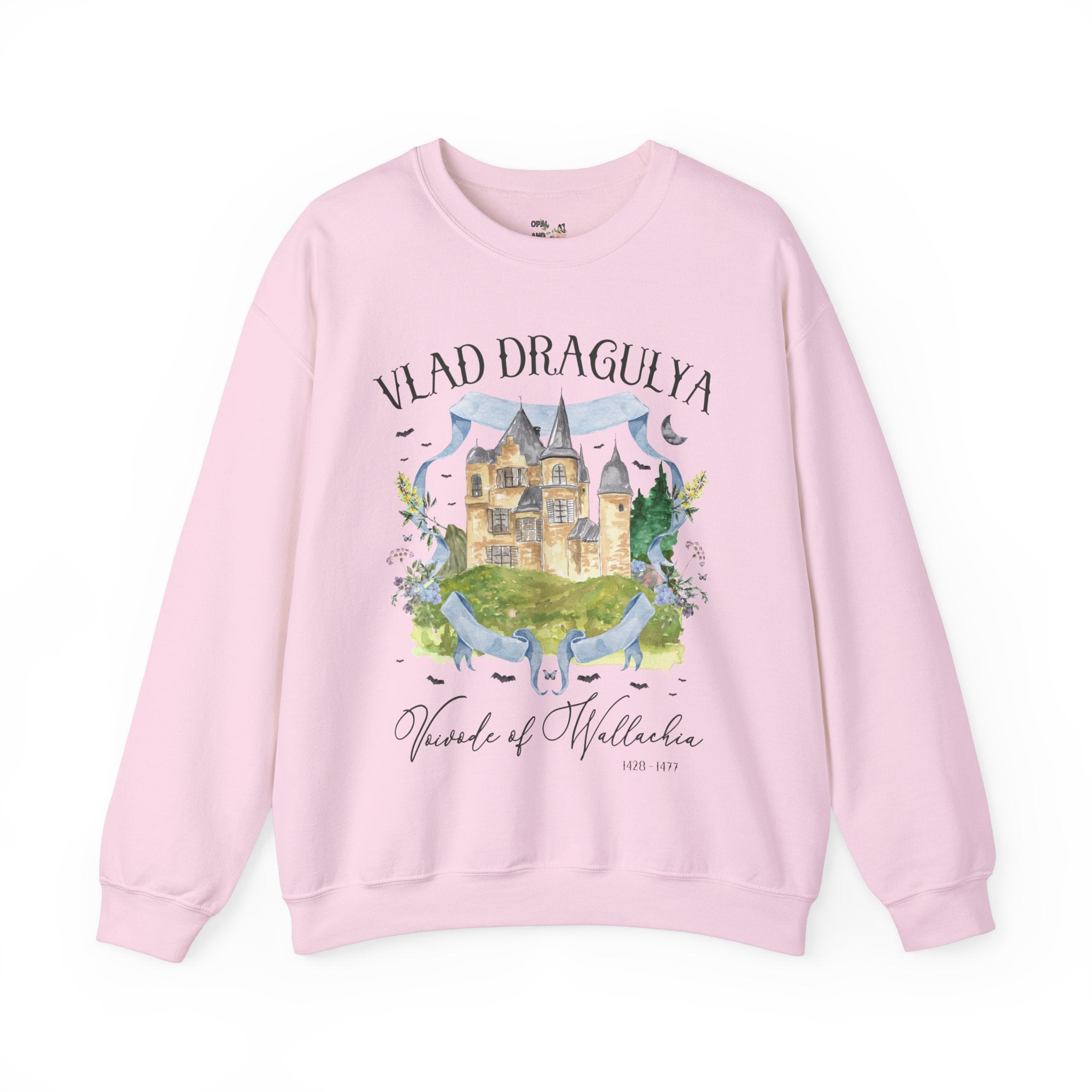 European Medieval History Vlad The Impaler Crewneck - Opal and June