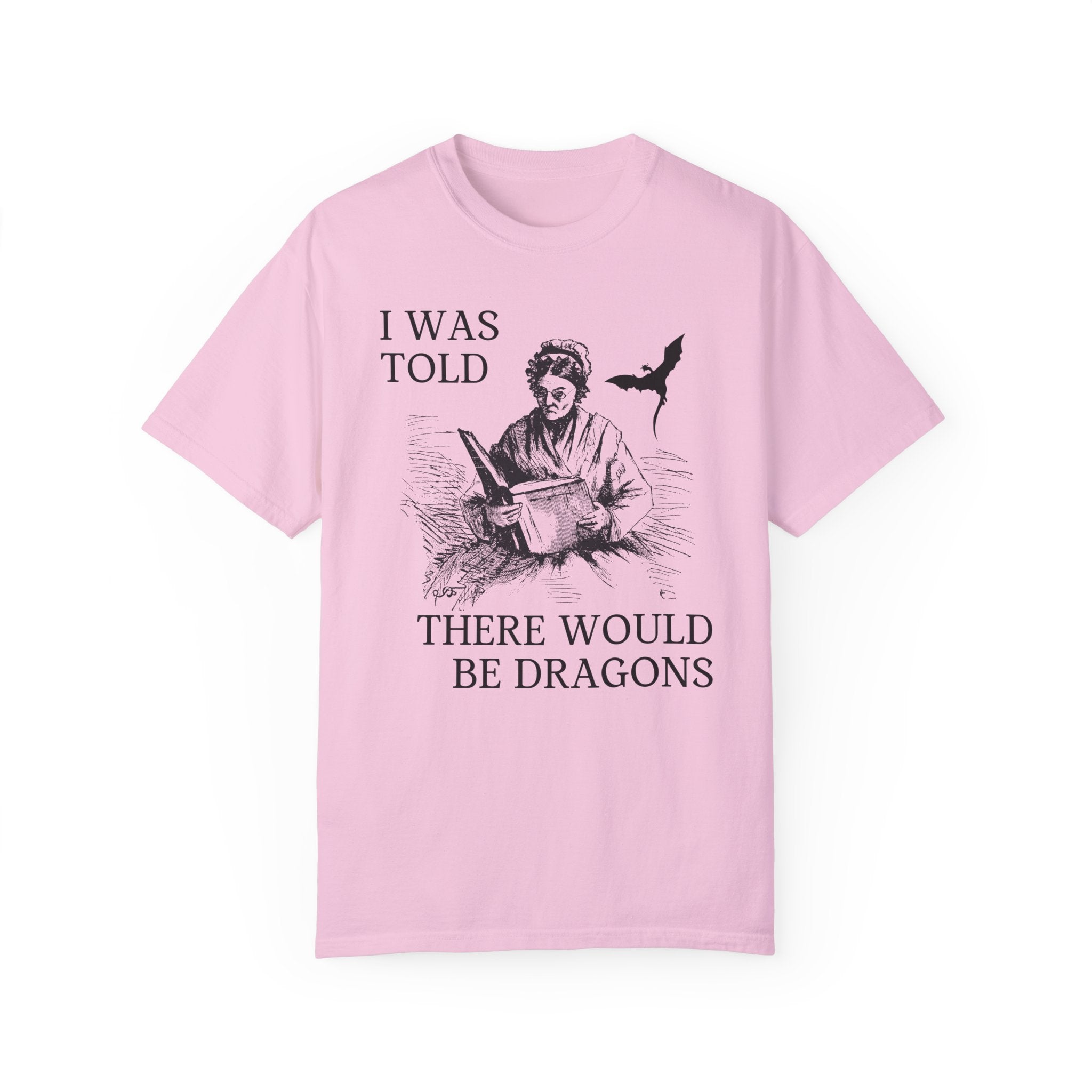 Fantasy Reader Tee Shirt for Book Lover: Funny Fantasy Book T-Shirt for Librarian, Silly Bookish Gift for Fantasy Writer or Book Author - Opal and June