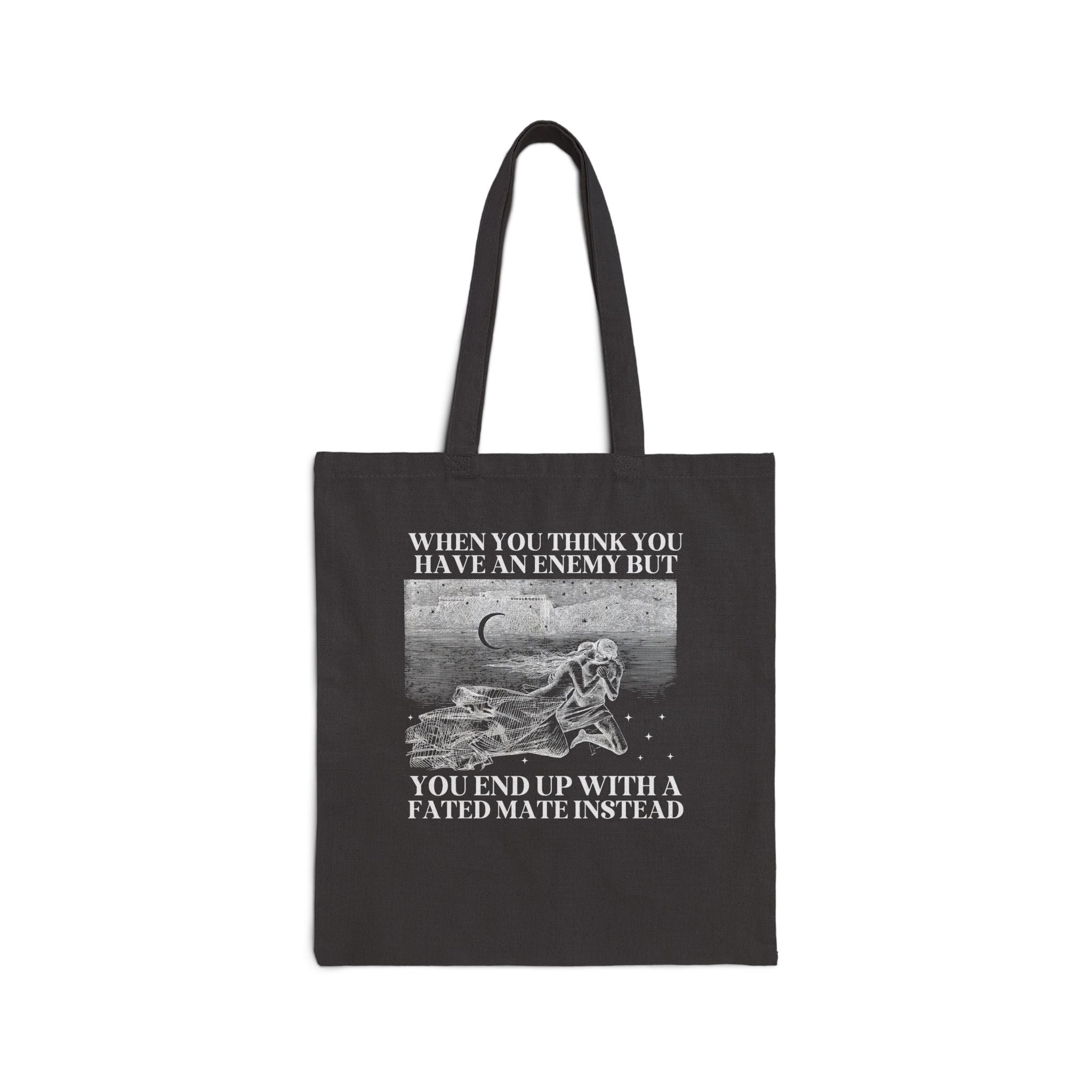 Fantasy Romance Bookworm Tote Bag - Opal and June
