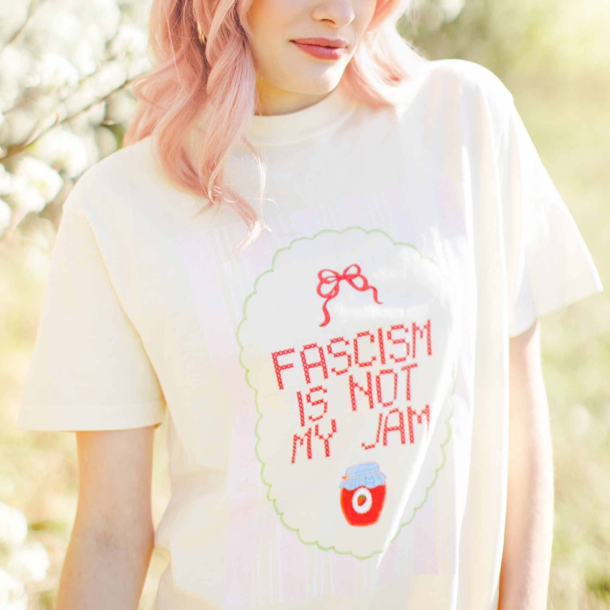 Fascism is Not My Jam Tee - Opal and June