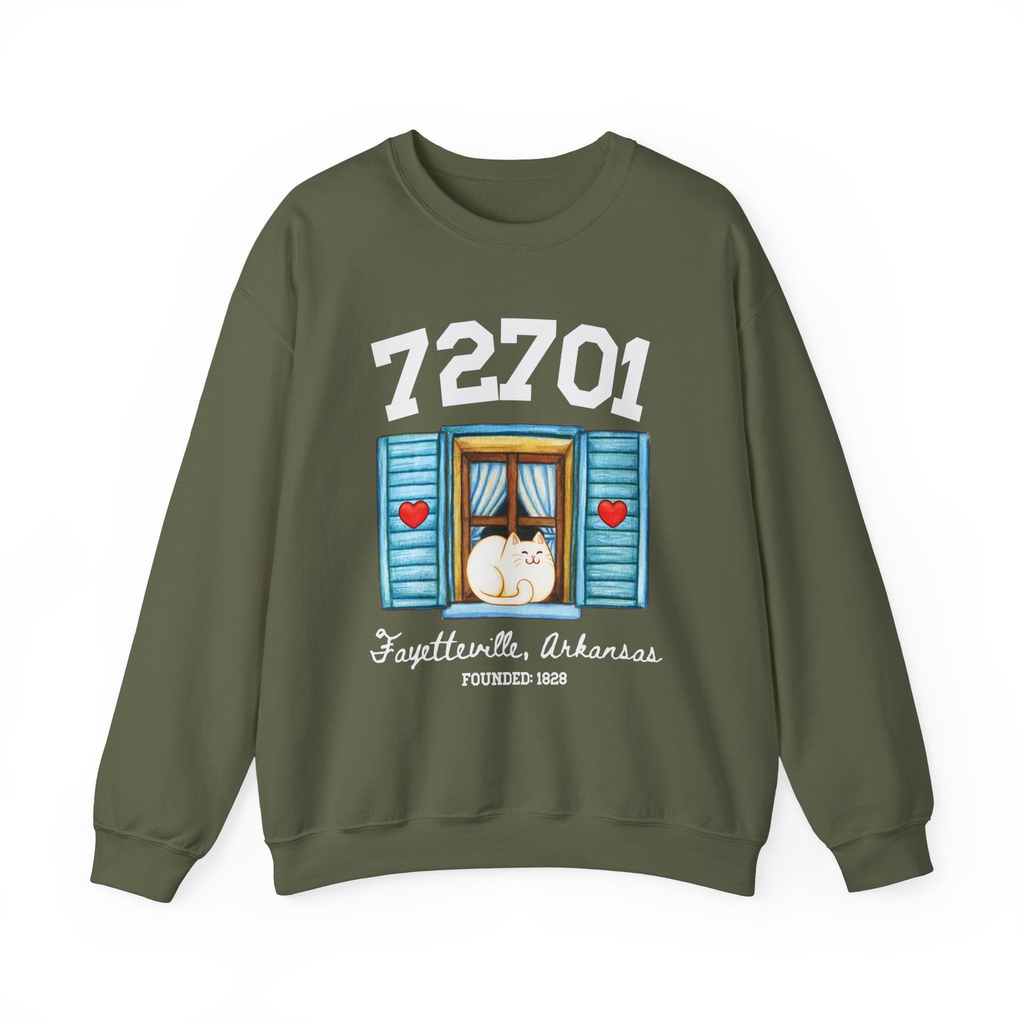 Fayetteville Arkansas Sweatshirt - Opal and June
