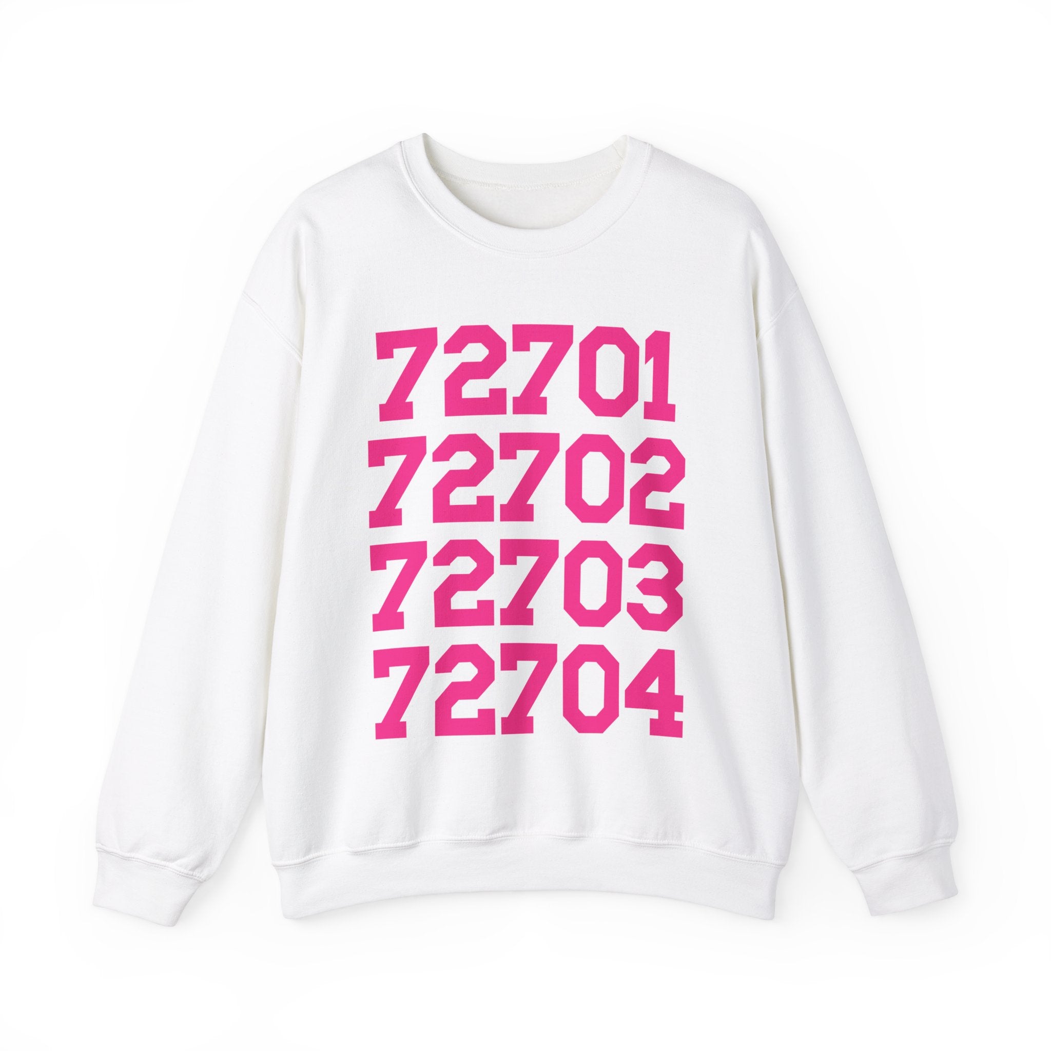 Fayetteville Arkansas Sweatshirt: 72701 to 72704 - Opal and June