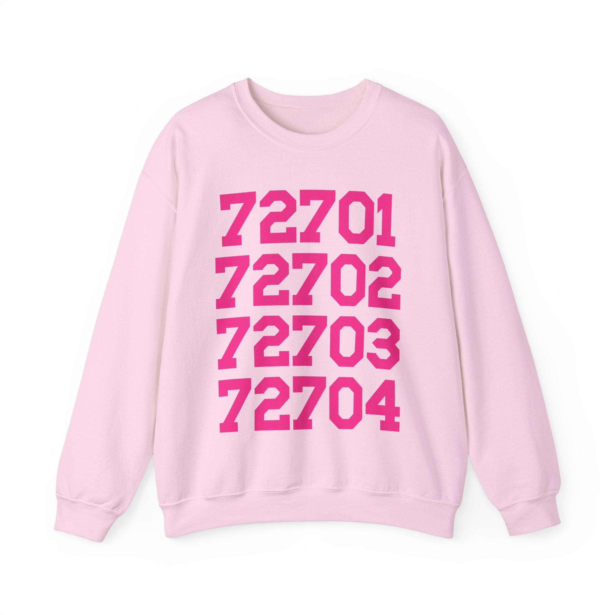 Fayetteville Arkansas Sweatshirt: 72701 to 72704 - Opal and June