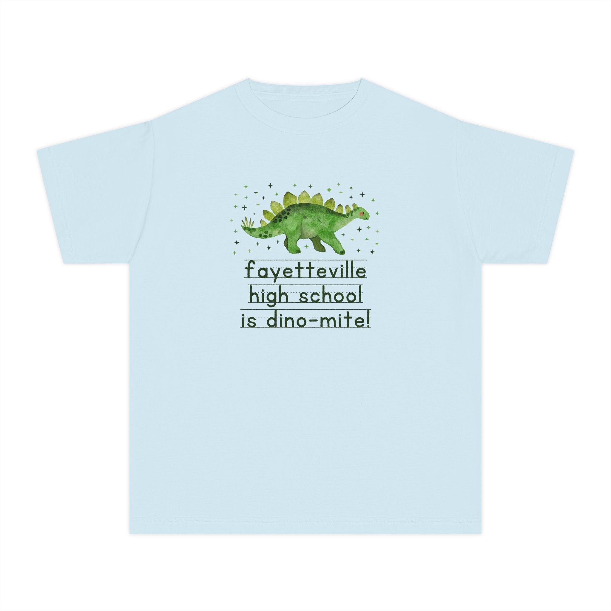 Fayetteville High School is Dino - Mite Kids Tee Shirt | FPS + Opal and June Kids Tee Shirt, Fayetteville Public Schools - Opal and June
