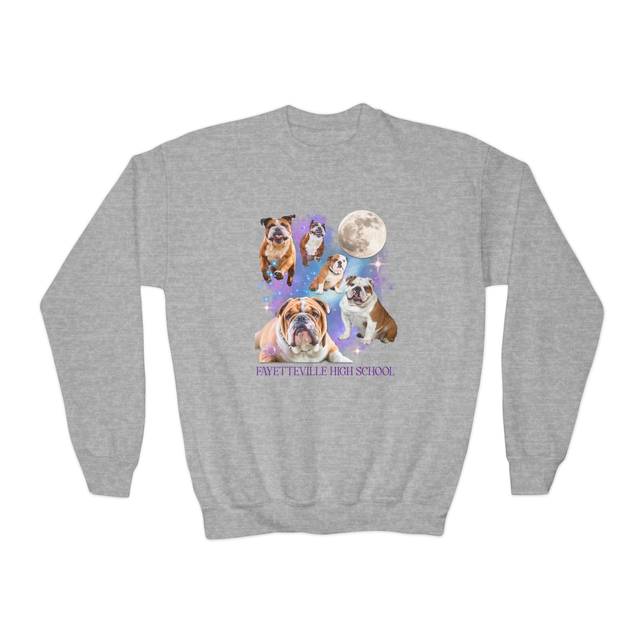 Fayetteville High School Kids Sweatshirt: Bulldogs in Space - Opal and June