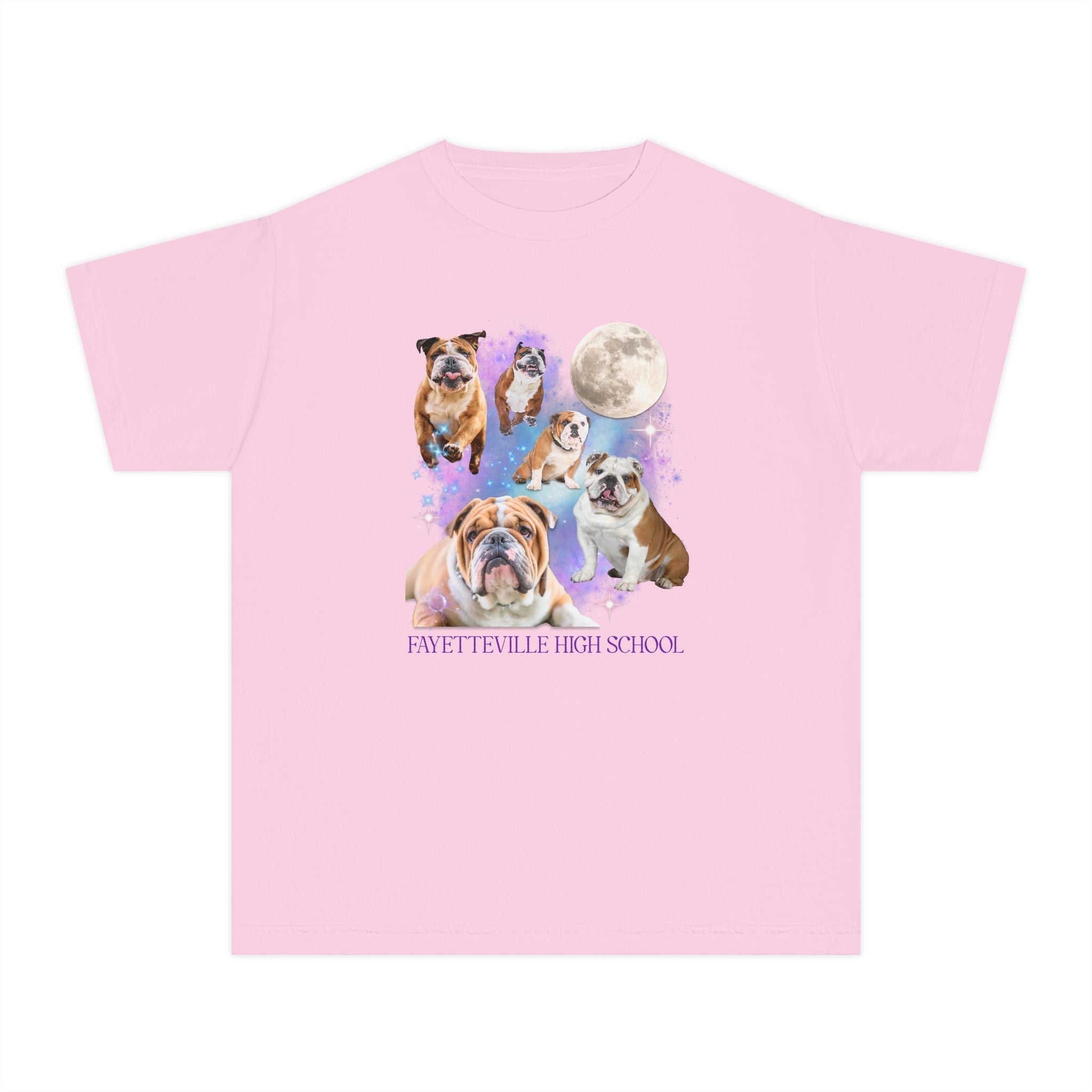 Fayetteville High School Kids Tee Shirt: Bulldogs in Space - Opal and June