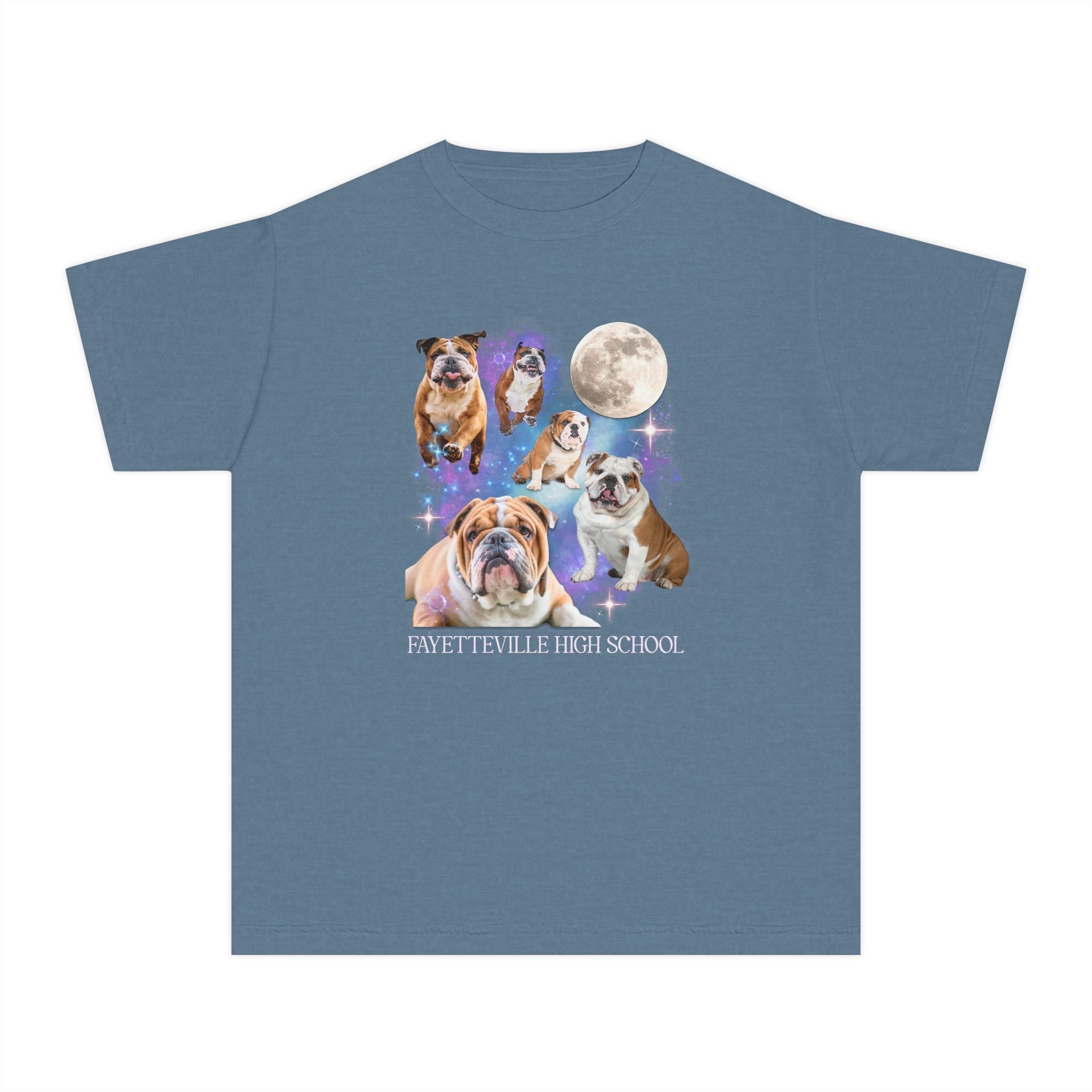 Fayetteville High School Kids Tee Shirt: Bulldogs in Space - Opal and June