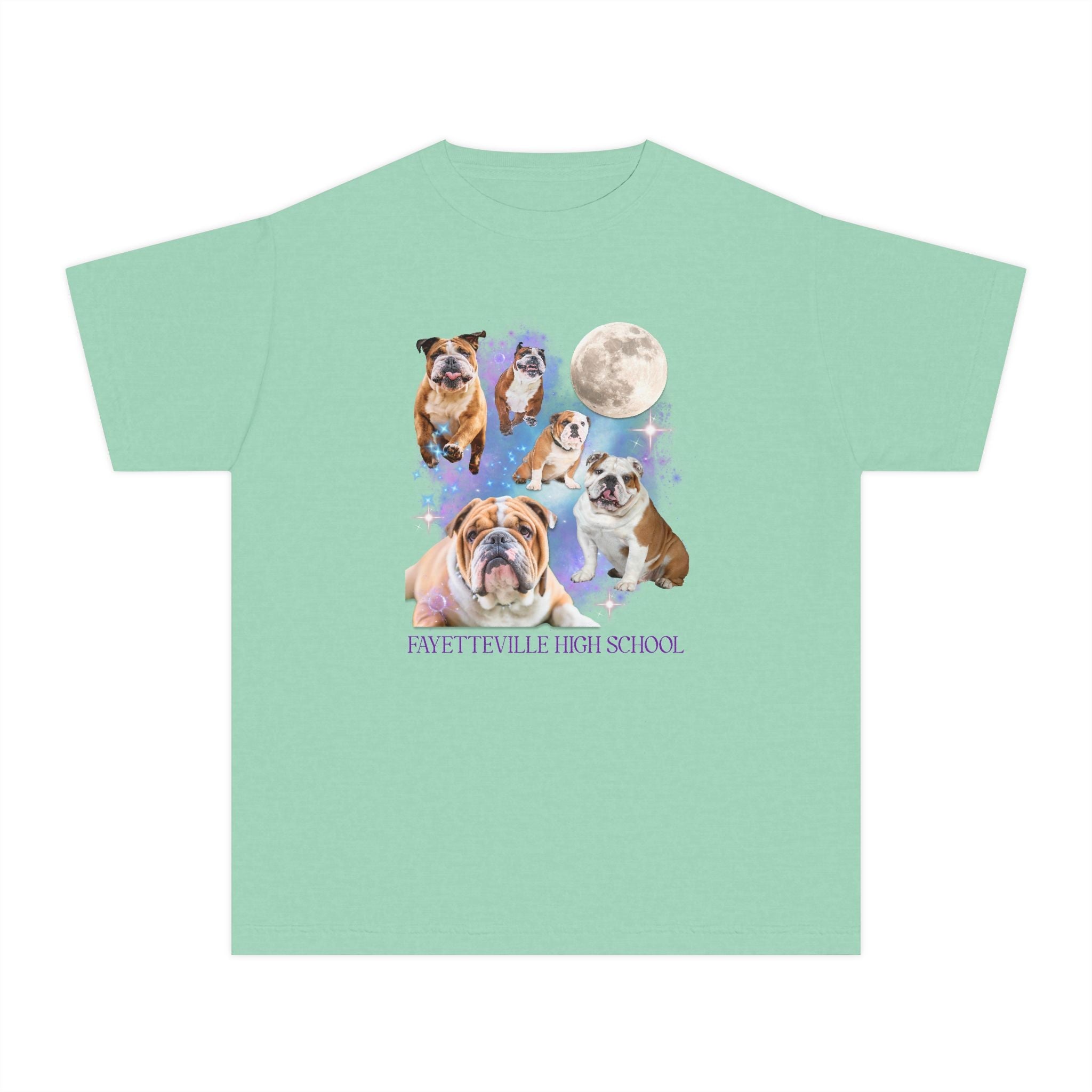 Fayetteville High School Kids Tee Shirt: Bulldogs in Space - Opal and June