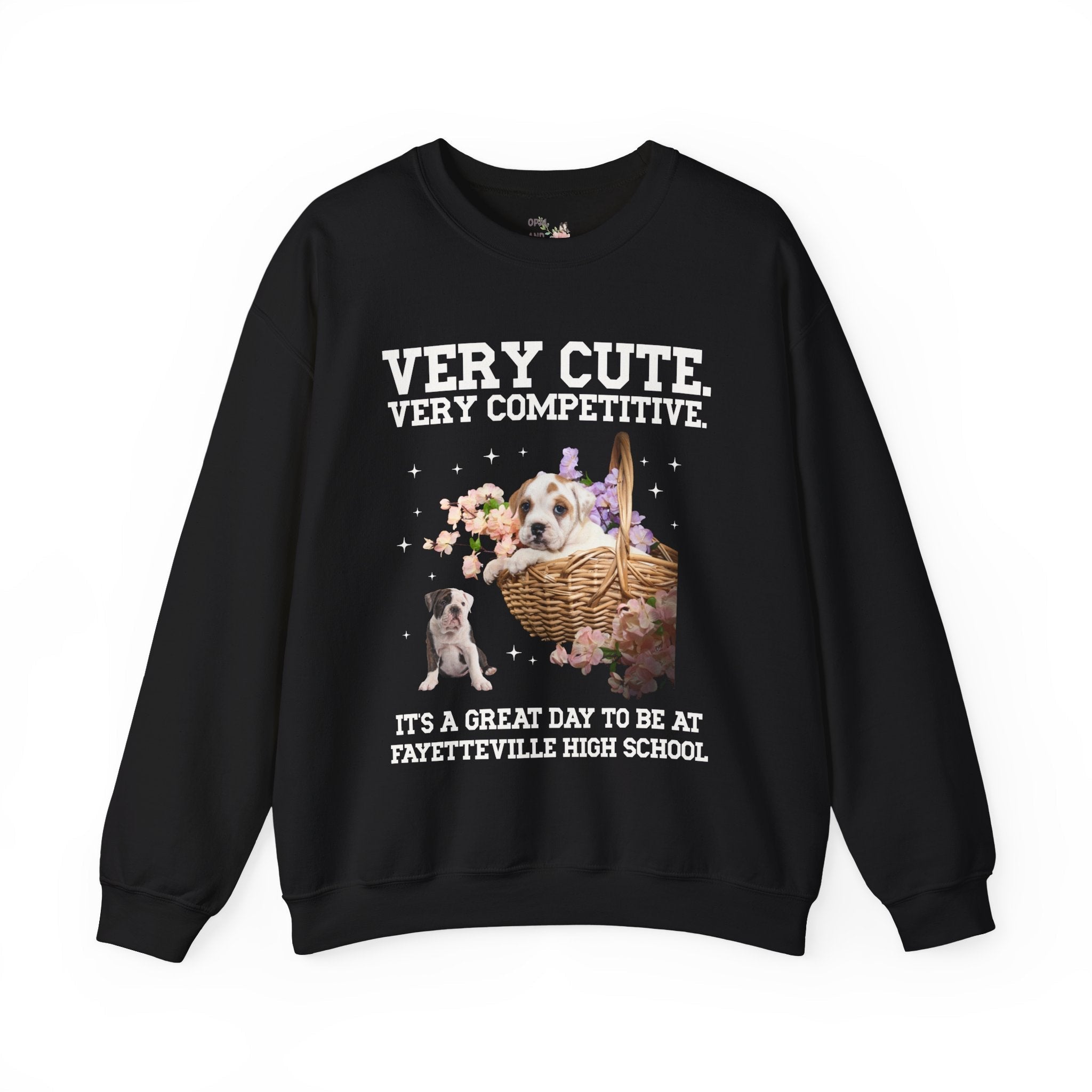 Fayetteville High School Sweatshirt: Very Cute. Very Competitive. - Opal and June