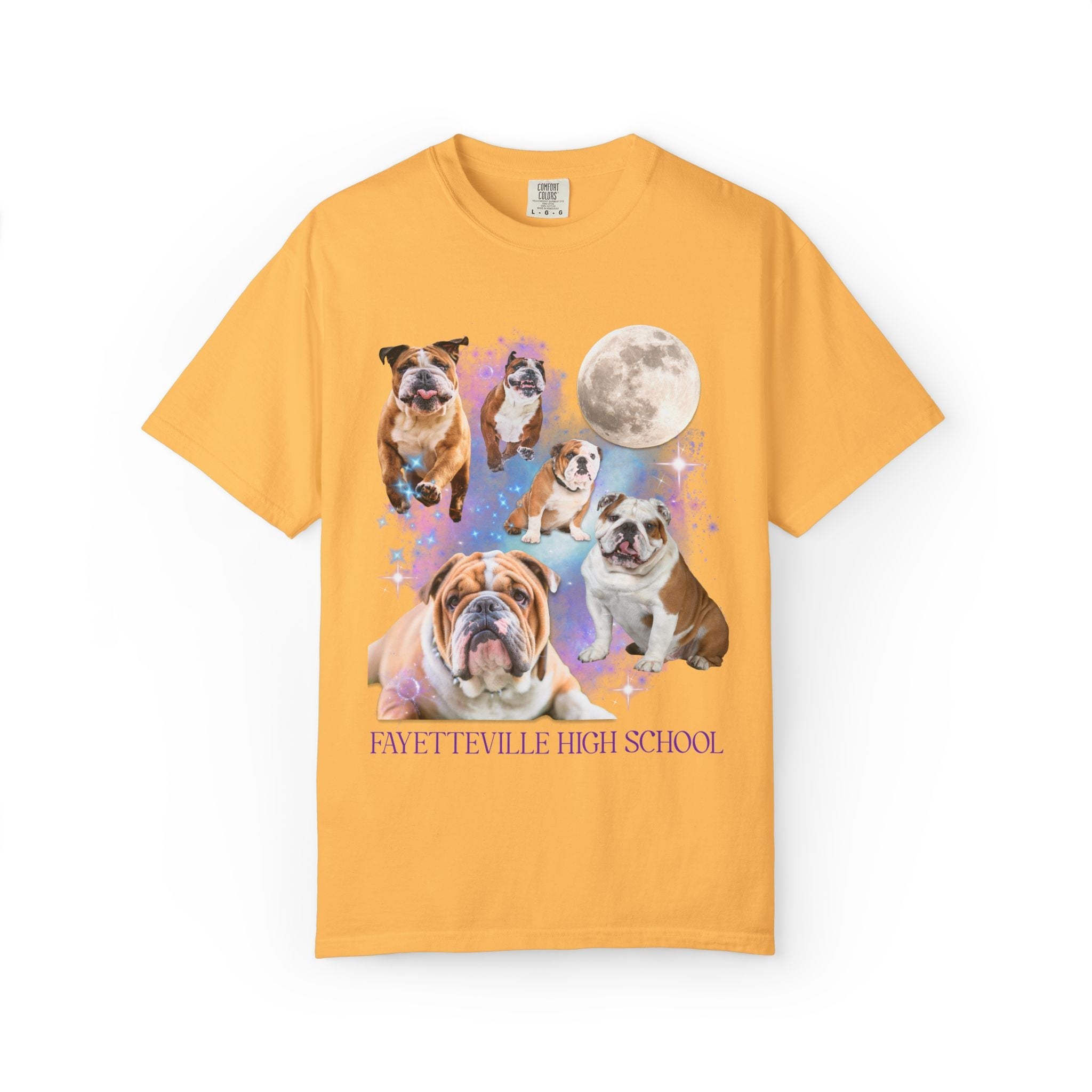 Fayetteville High School Tee Shirt: Bulldogs in Space - Opal and June