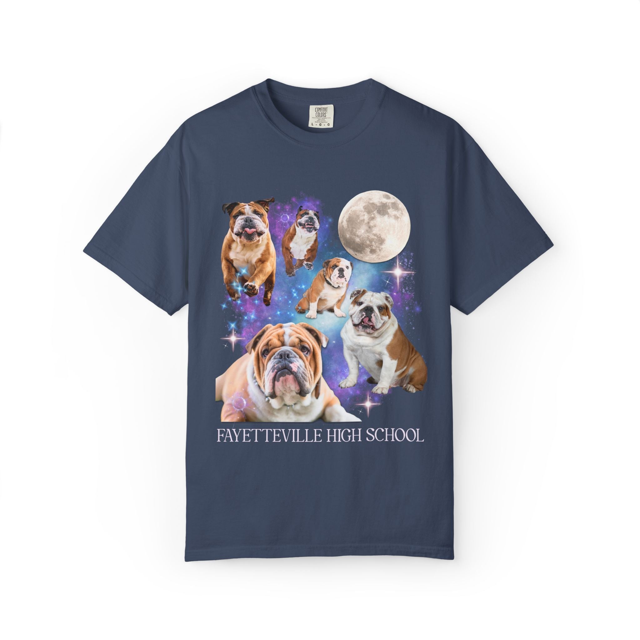 Fayetteville High School Tee Shirt: Bulldogs in Space - Opal and June