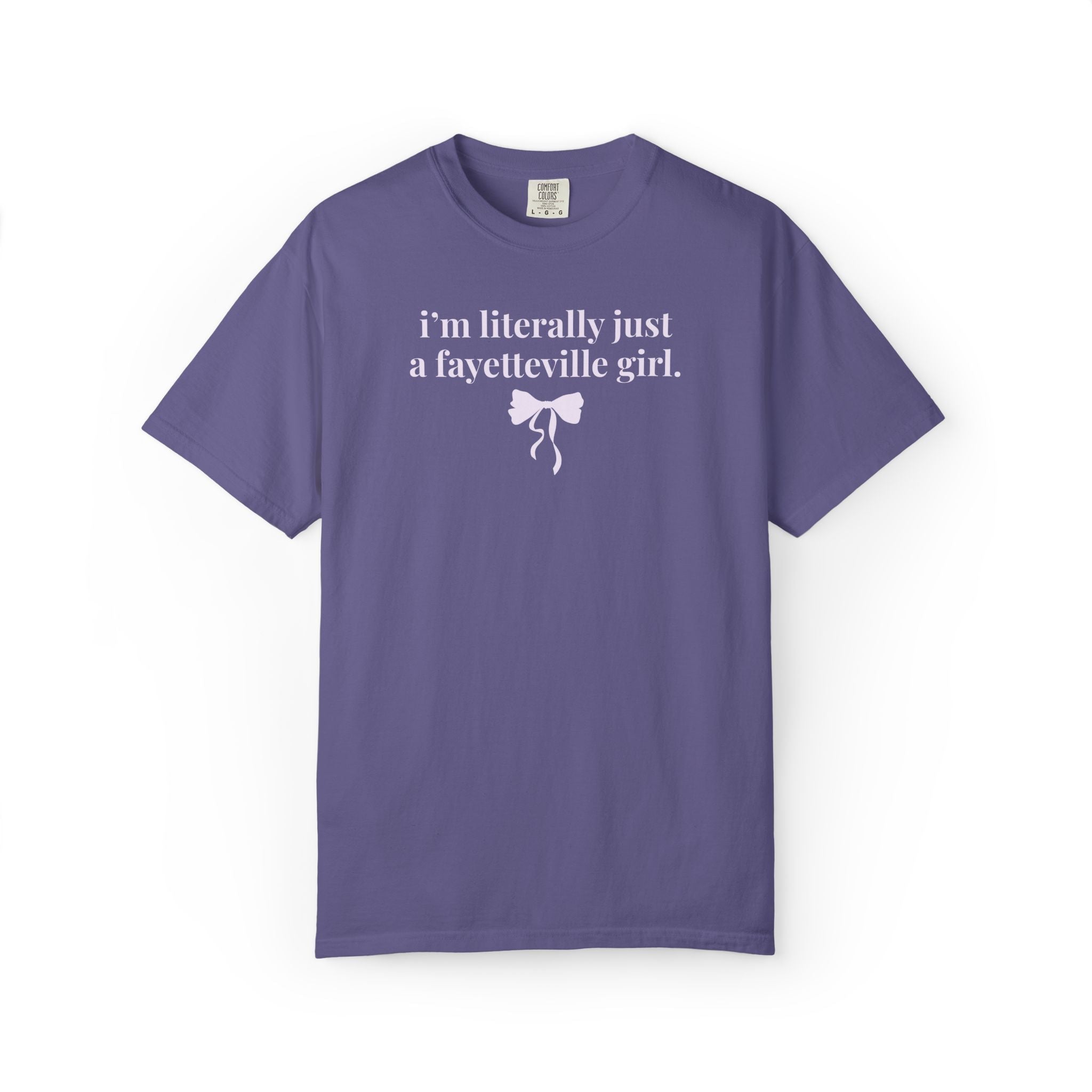 Fayetteville High School Tee Shirt: I'm Literally Just a Fayetteville Girl | FPS + Opal and June T-Shirt, Fayetteville Public Schools - Opal and June