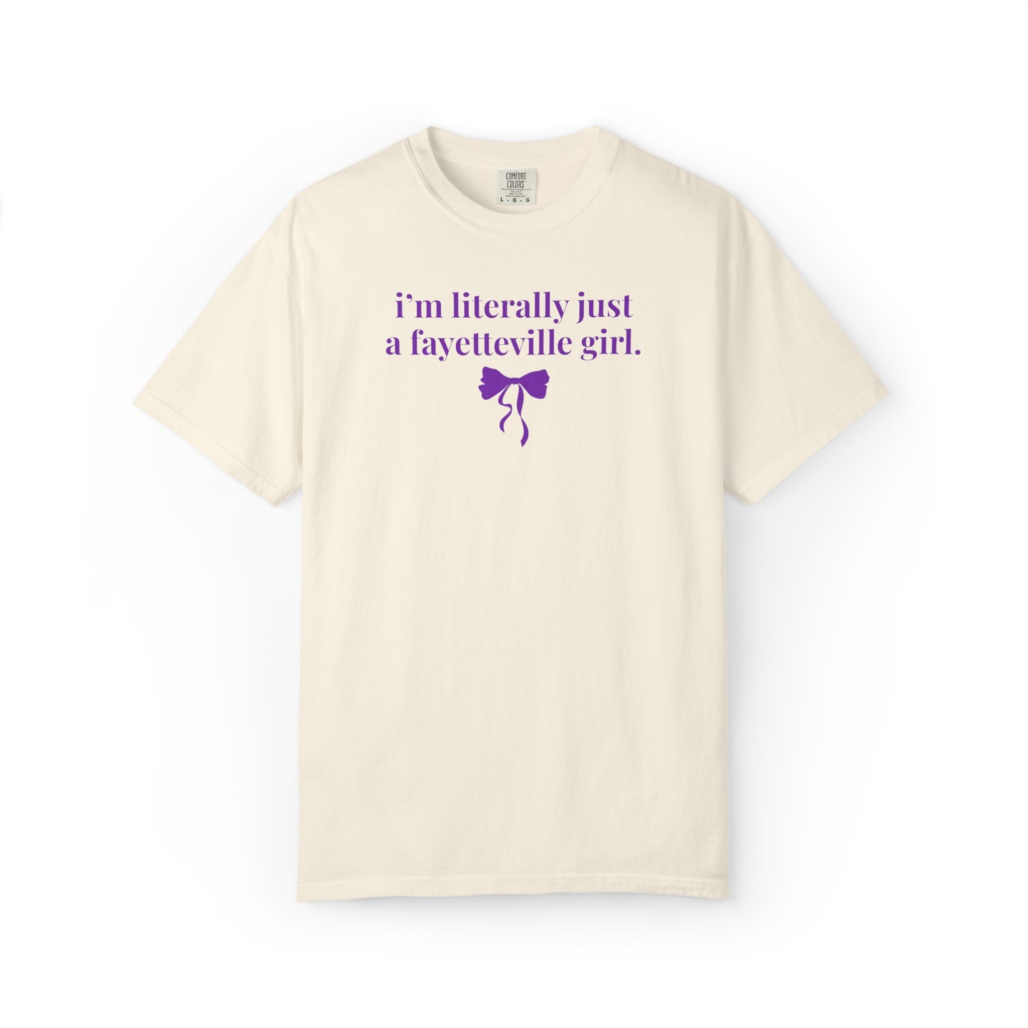 Fayetteville High School Tee Shirt: I'm Literally Just a Fayetteville Girl | FPS + Opal and June T-Shirt, Fayetteville Public Schools - Opal and June