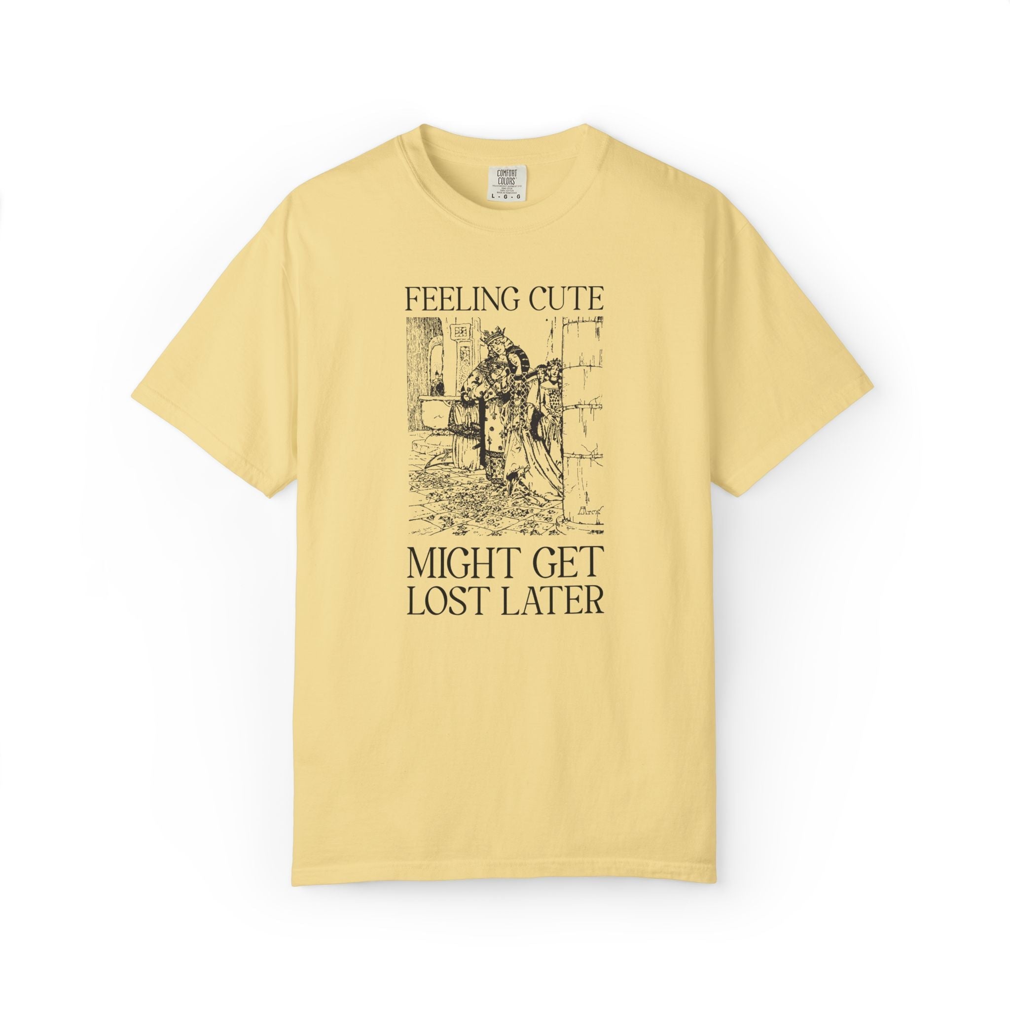 Feeling Cute Might Get Married Later Bachelorette Party Weekend Tee Shirt, Bridesmaids or Maid of Honor, Silly Goblincore Bridal Party Tee - Opal and June
