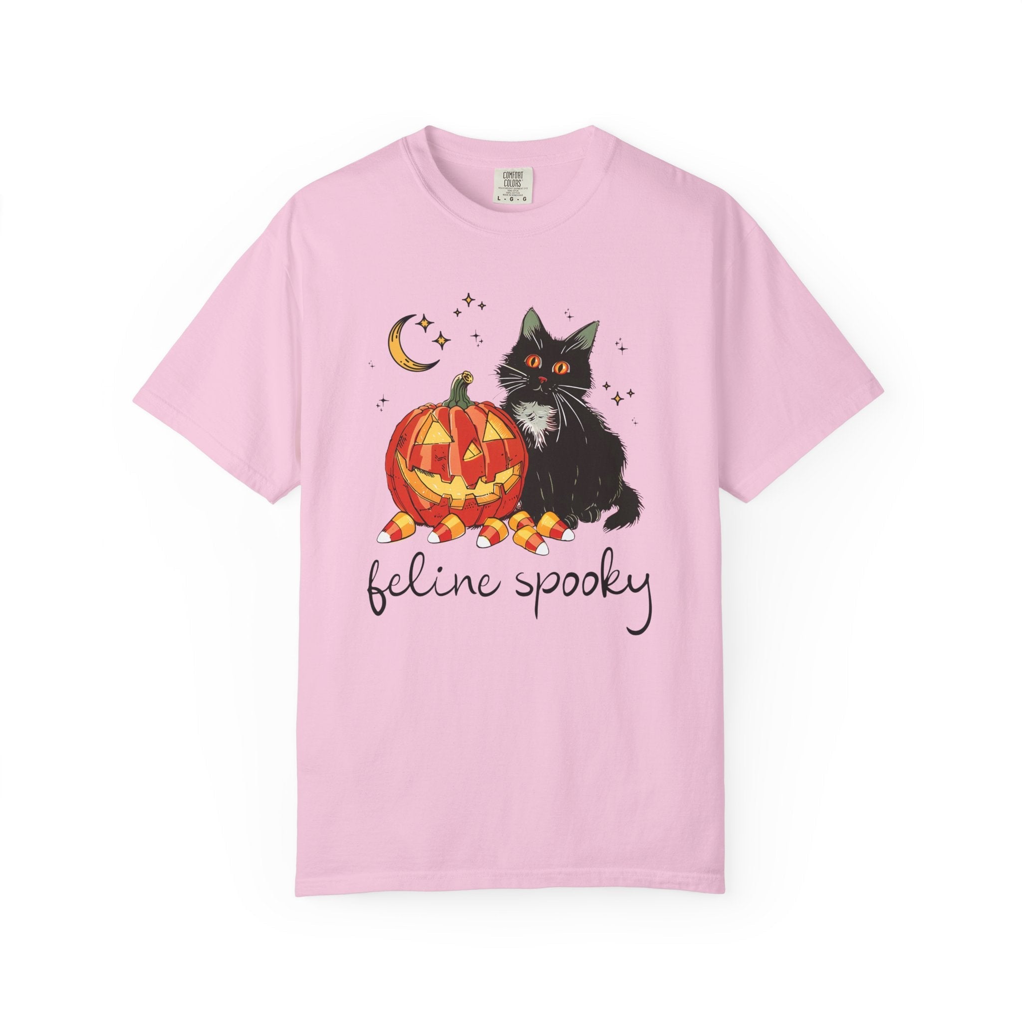 Feline Spooky Halloween Tee - Opal and June