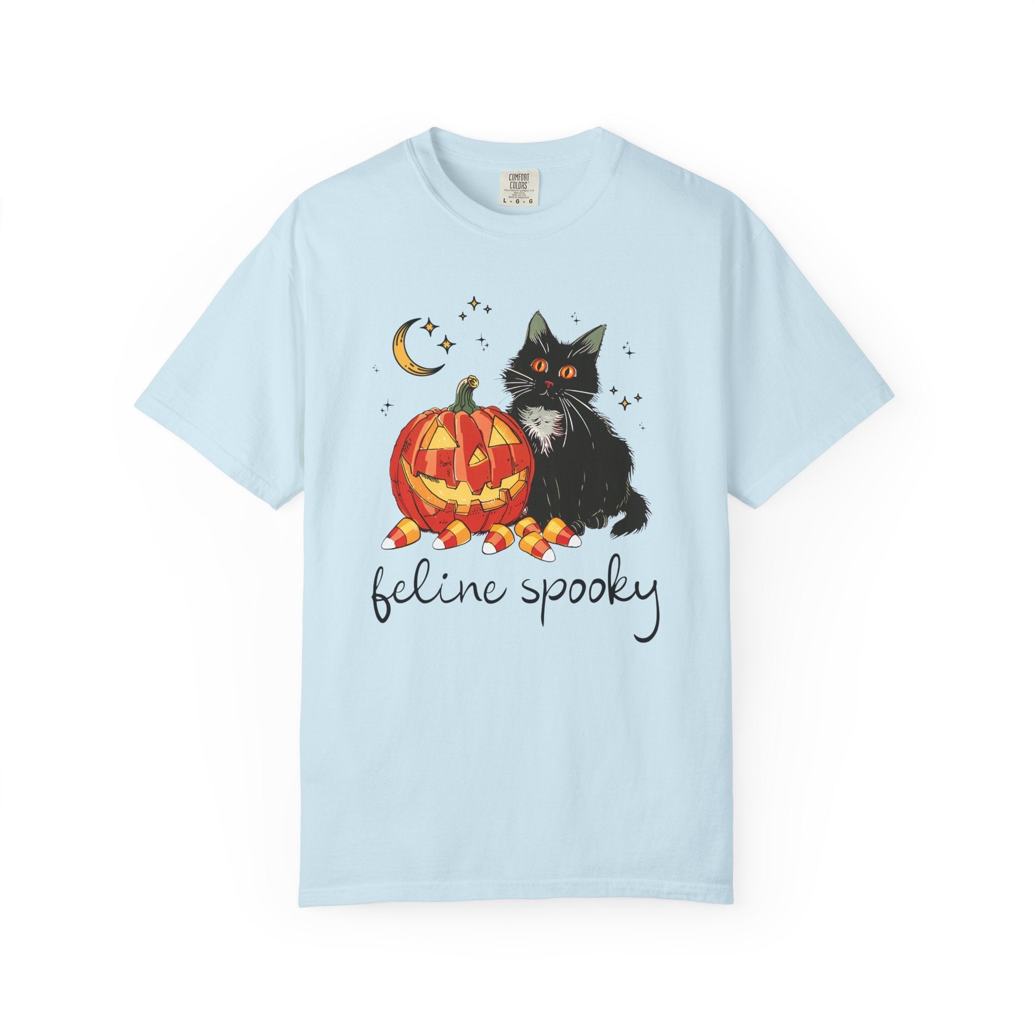Feline Spooky Halloween Tee - Opal and June