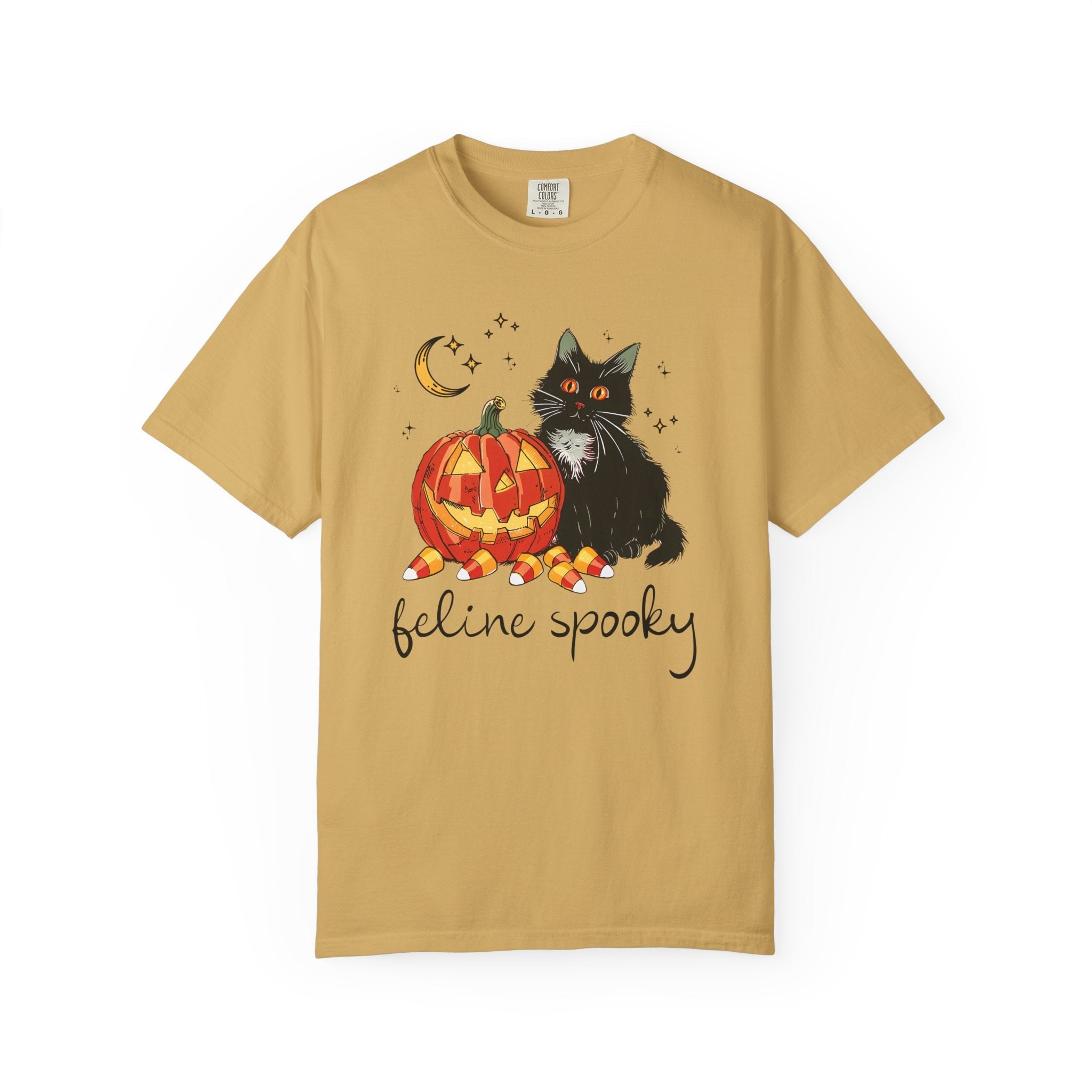 Feline Spooky Halloween Tee - Opal and June