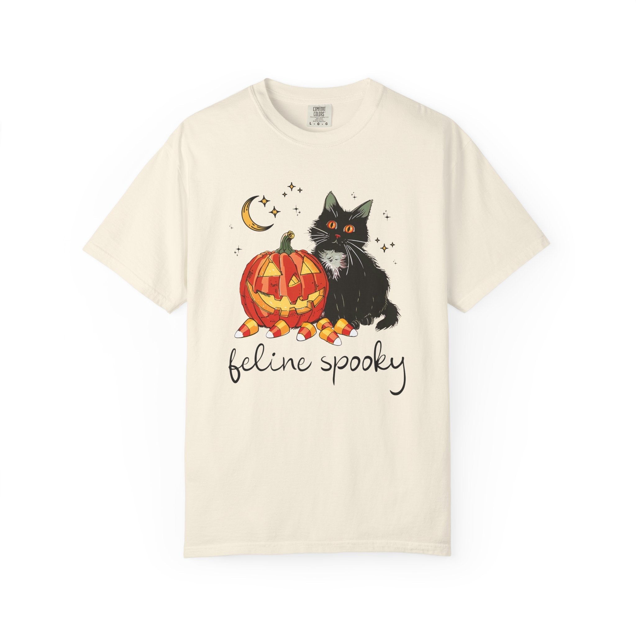 Feline Spooky Halloween Tee - Opal and June