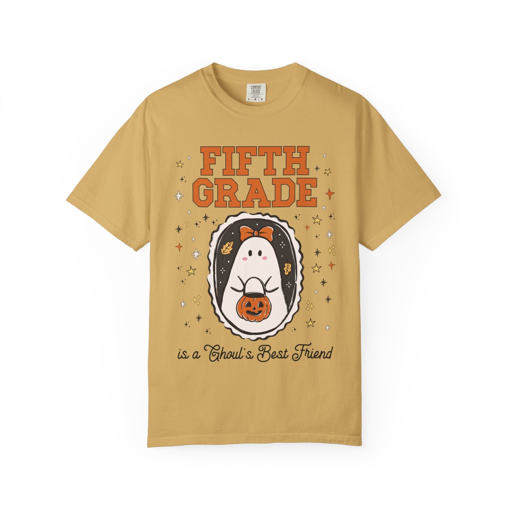 Fifth Grade Halloween Teacher Tee - Opal and June