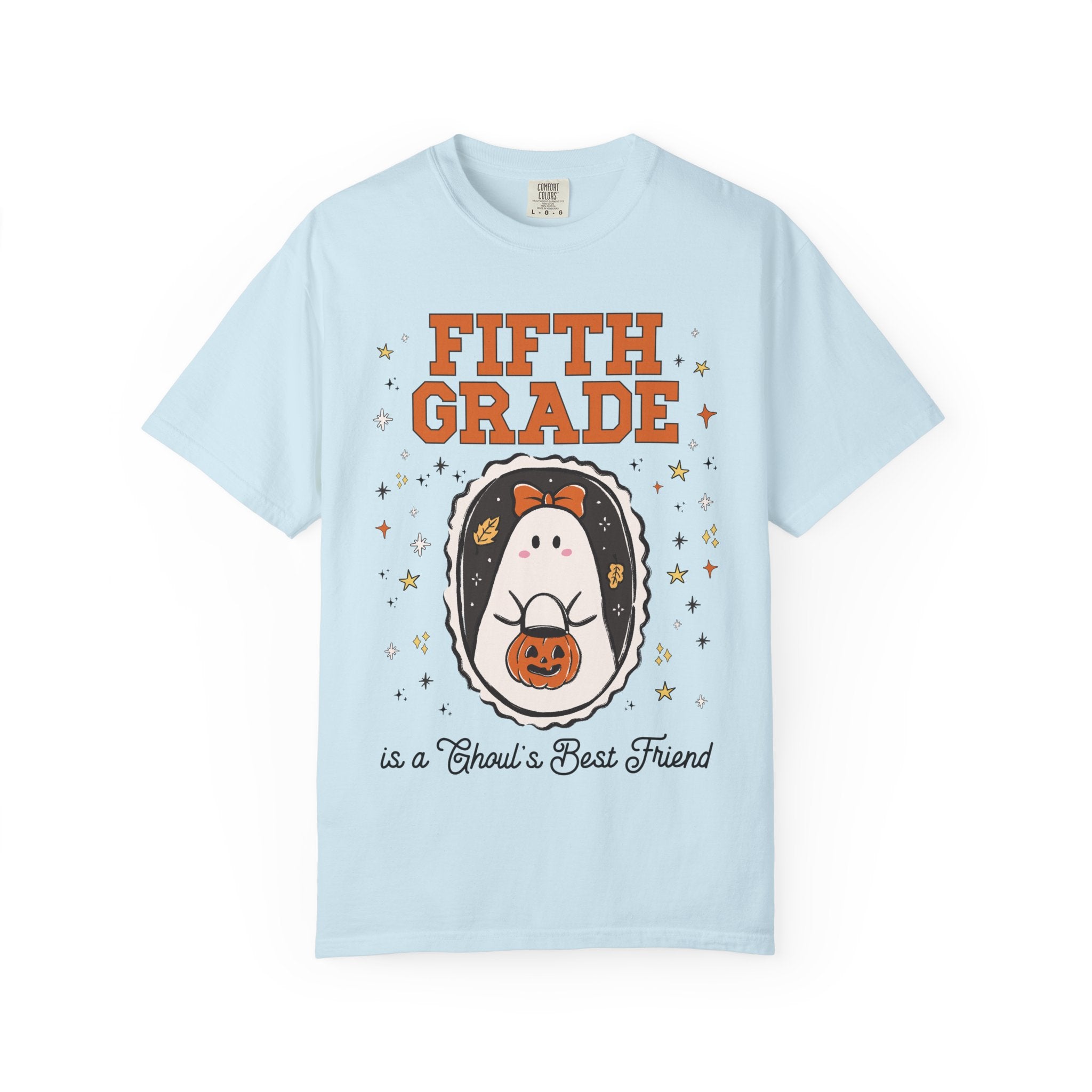 Fifth Grade Halloween Teacher Tee - Opal and June