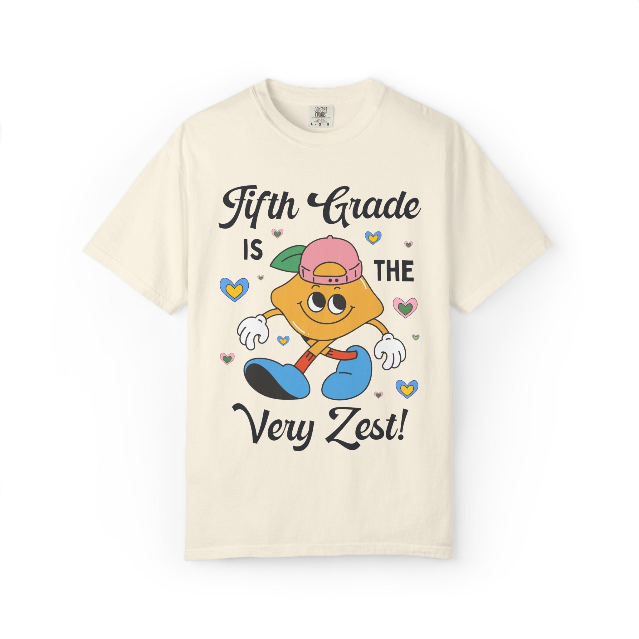 Fifth Grade is The Very Zest: Matching Teacher T-Shirt for Meet the Teacher Night or Back to School - Opal and June